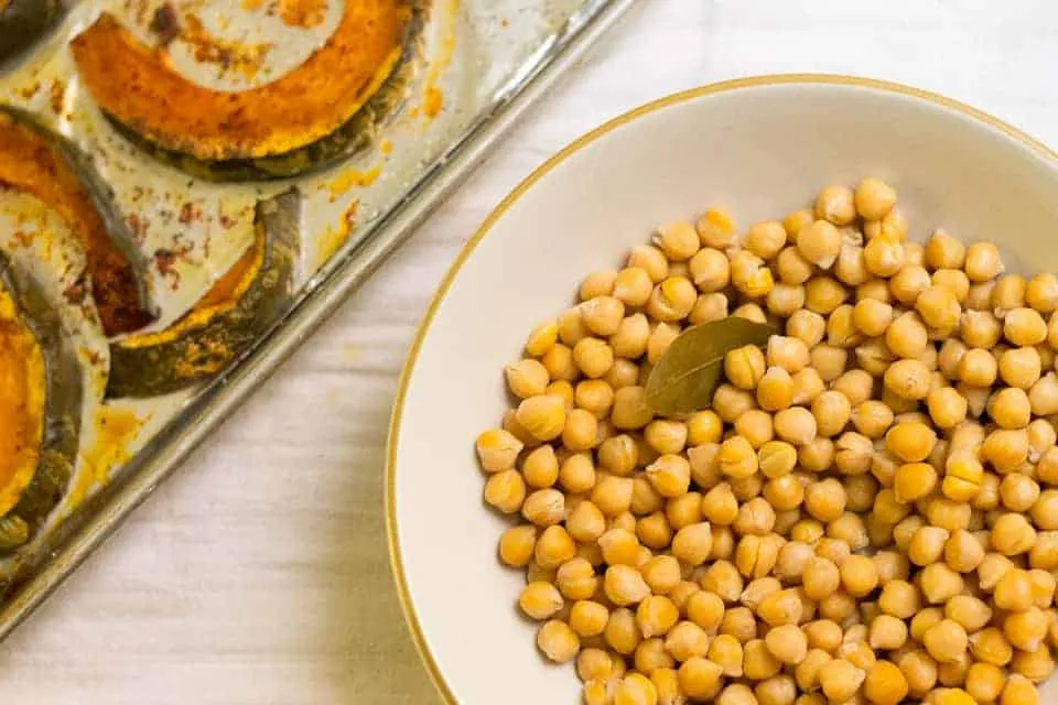 Quinoa with Kabocha Squash and Chickpeas