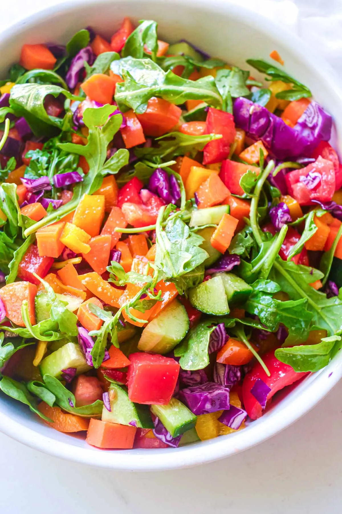 Rainbow Charred Vegetable Salad