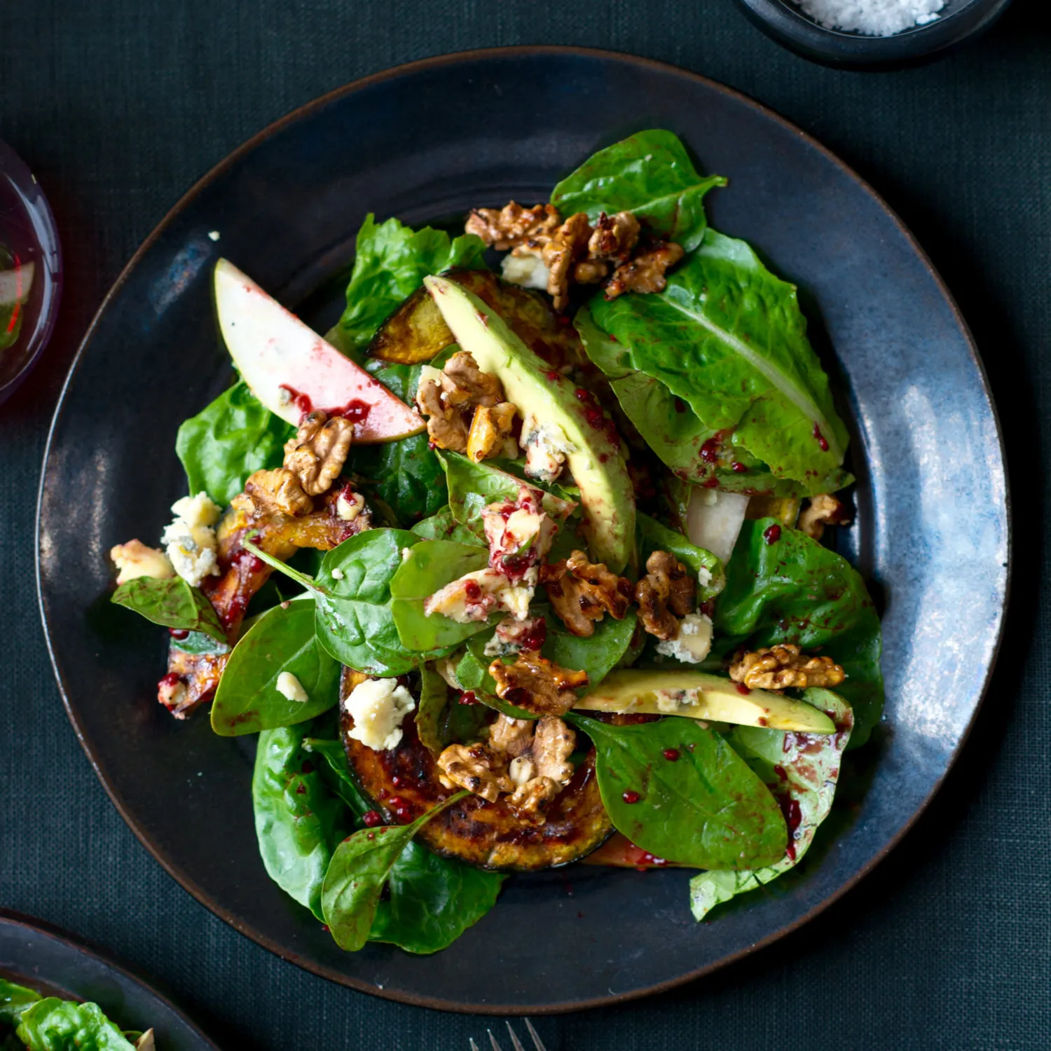 Raspberry and Blue Cheese Salad