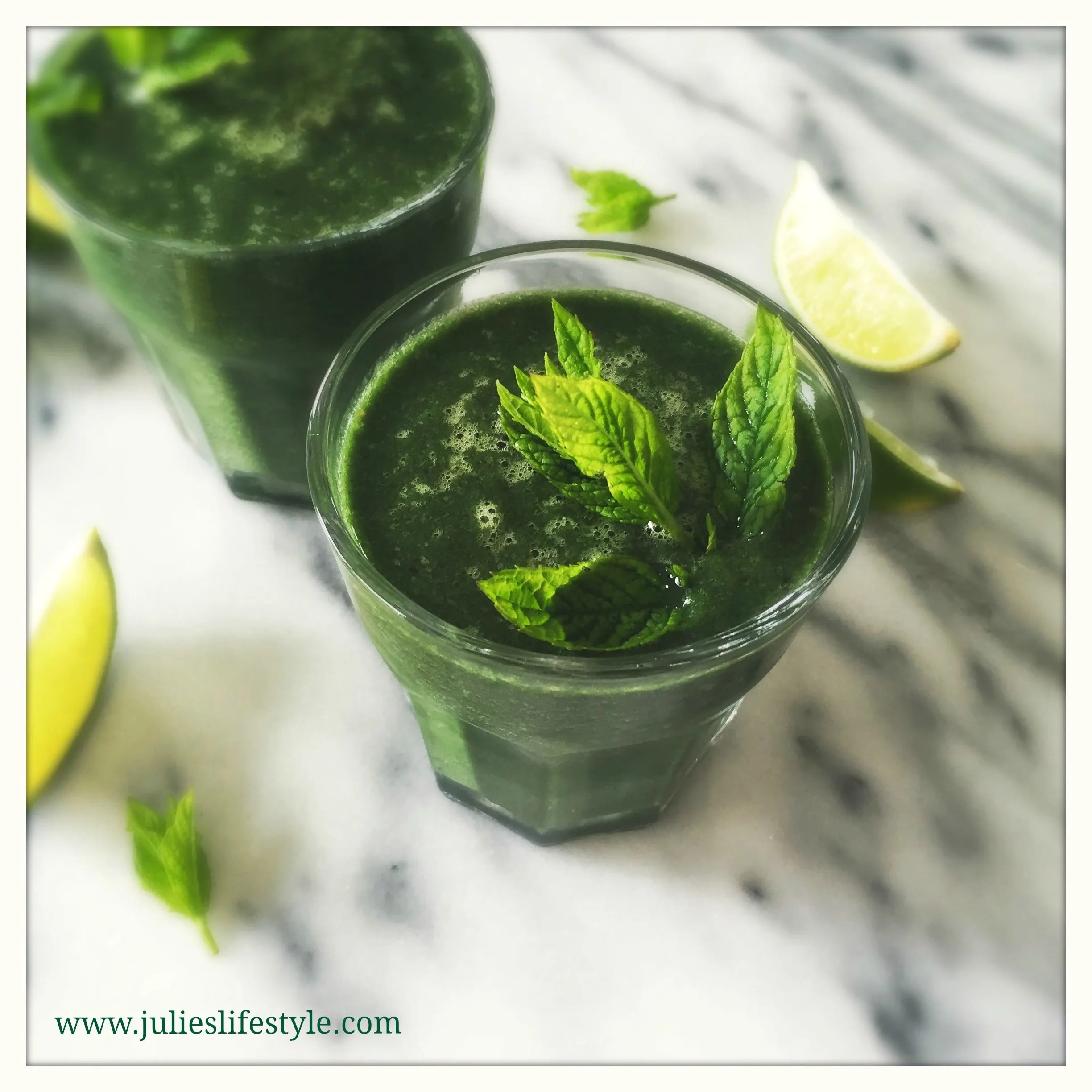 Raw Green Juice Mojito
