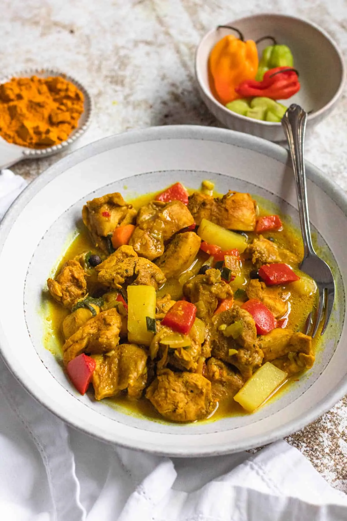 Real Jamaican Curry Chicken