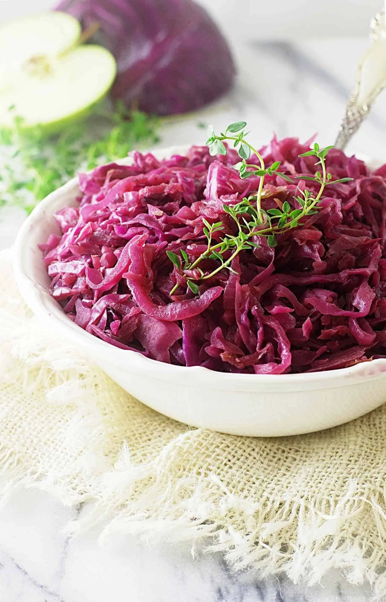 Red Cabbage with Apples (Rotkohl mit Apfeln)