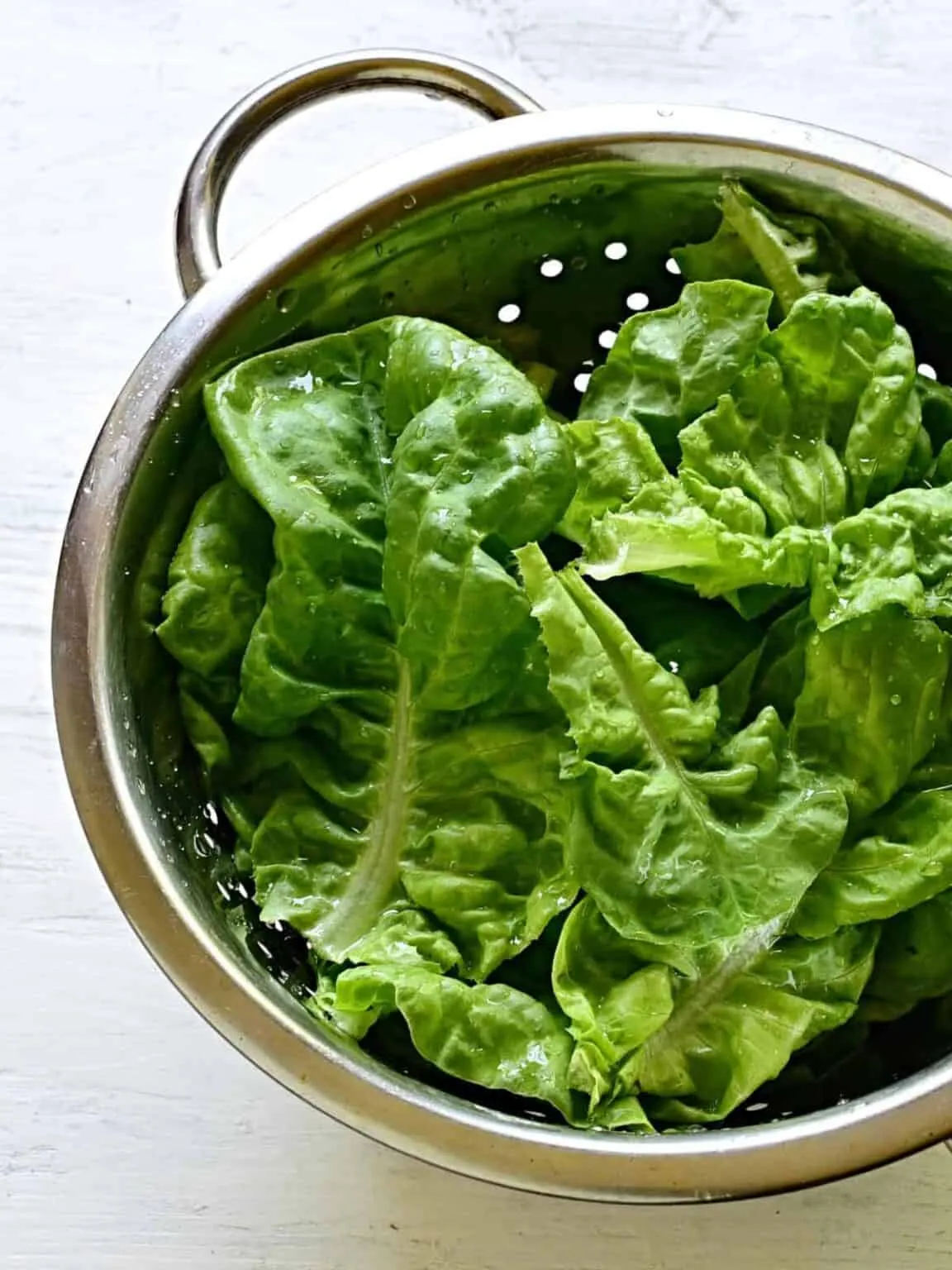 Red Leaf Lettuce and Watercress Salad with Buttermilk Dressing