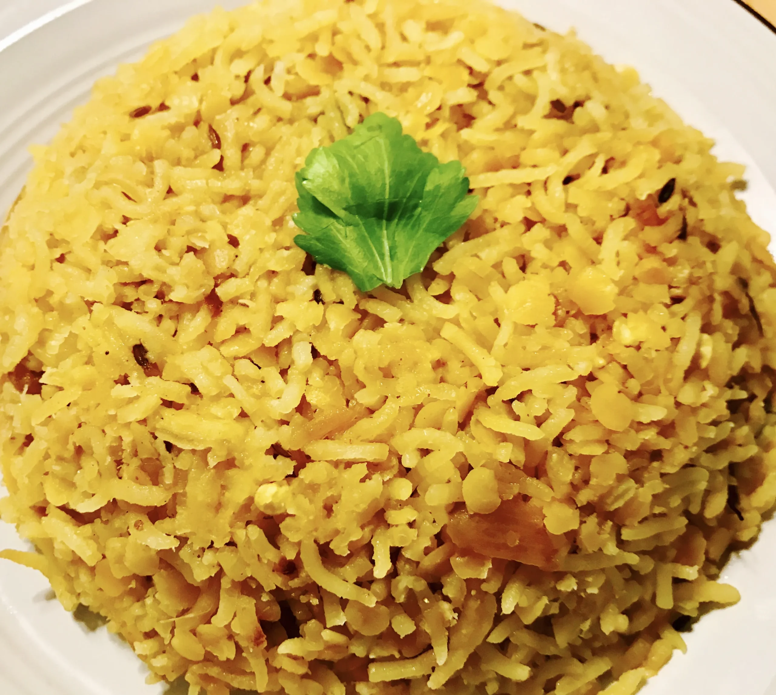 Red Lentil Pulav (Masoor Pulav)