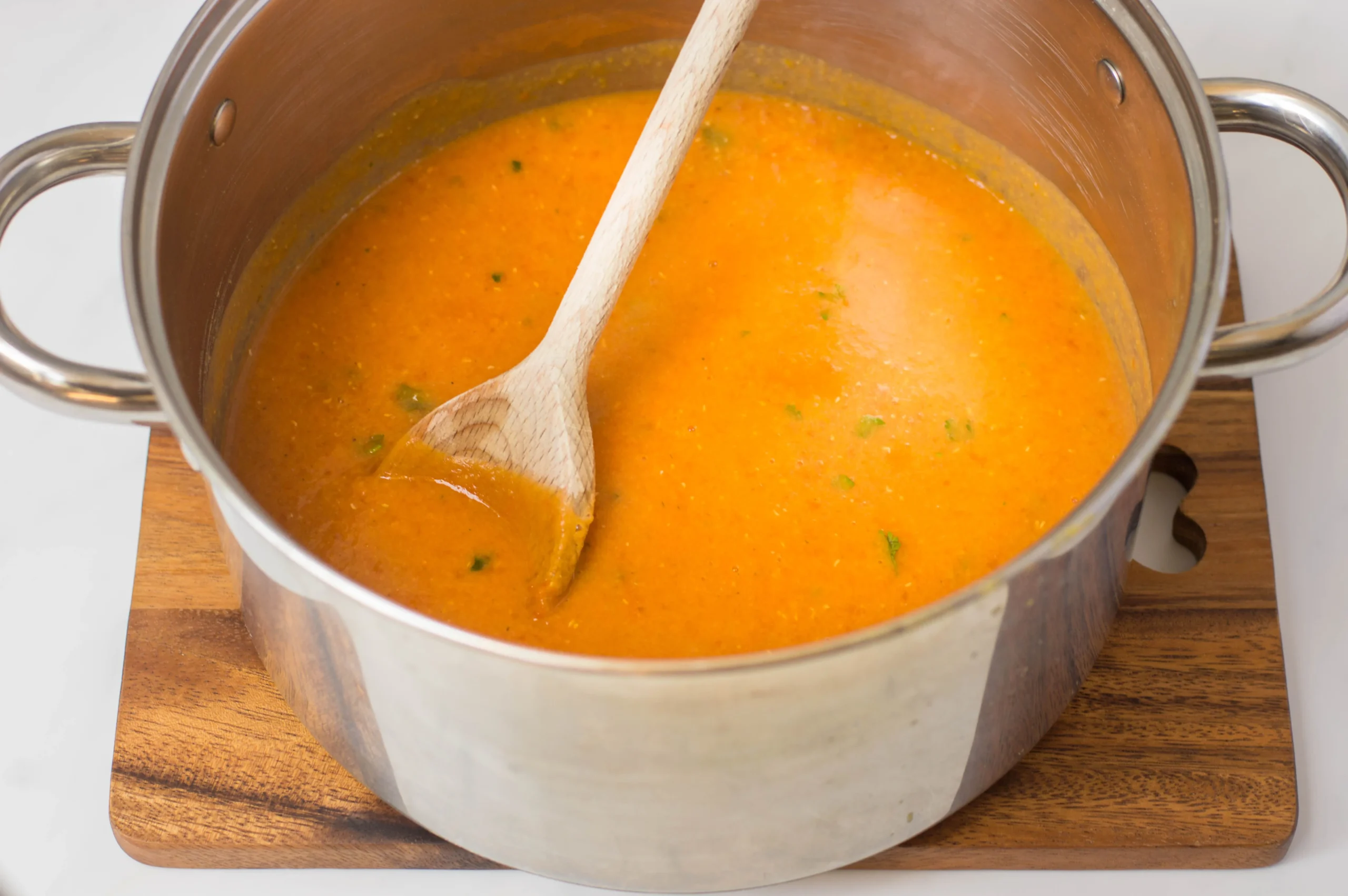 Red Lentil and Roasted Tomato Soup