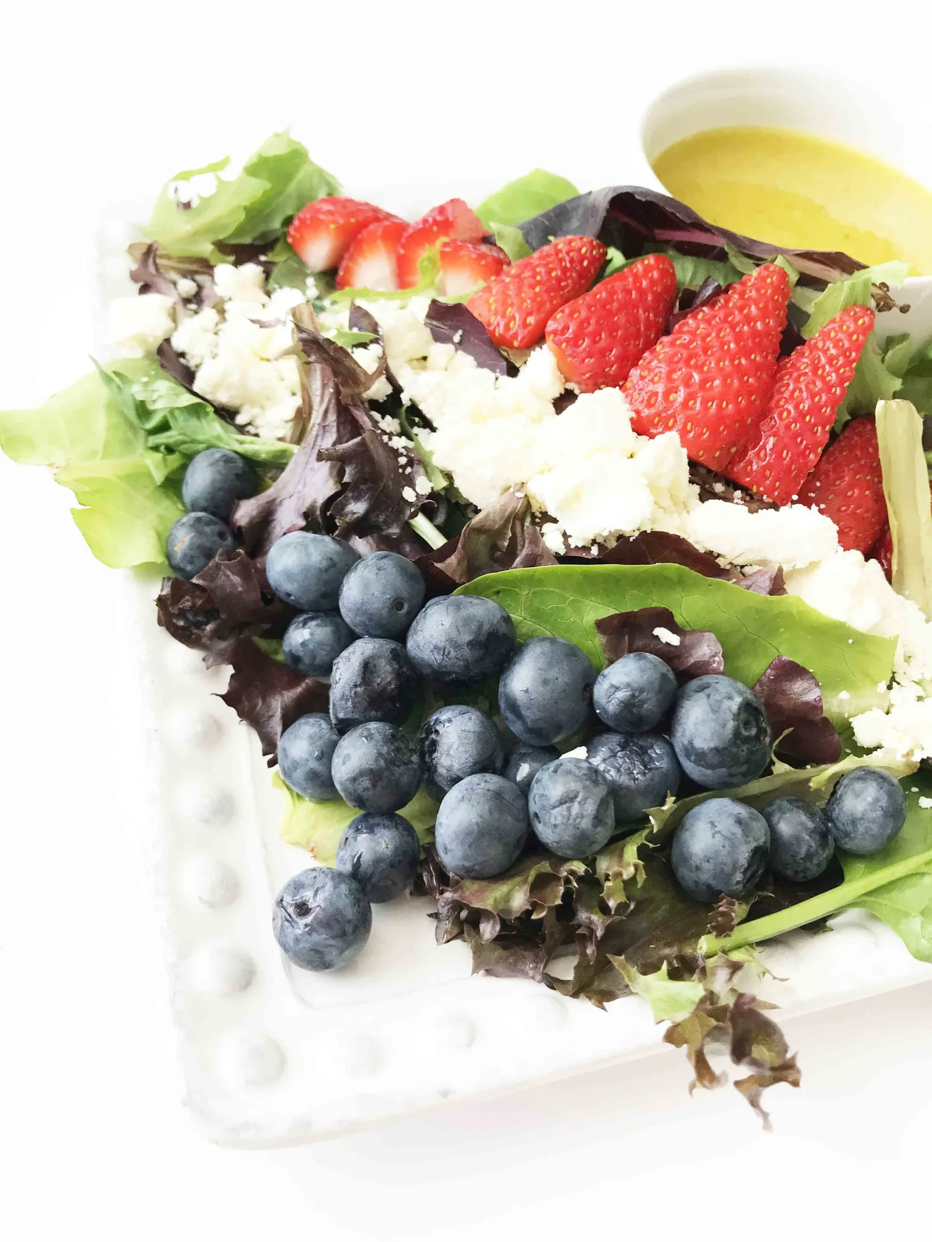 Red White Blueberry Salad
