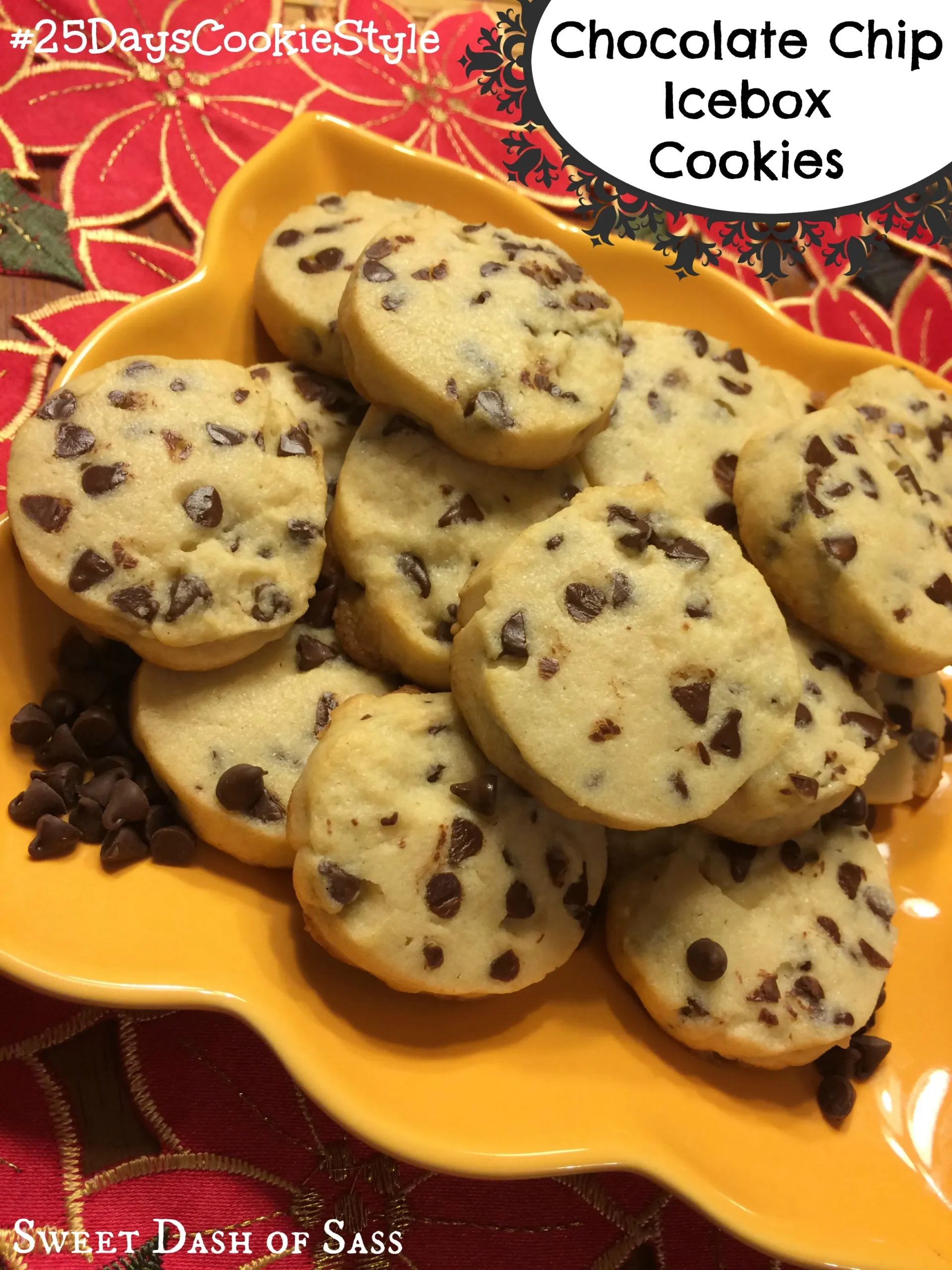 Refrigerator Chocolate Chip Cookies