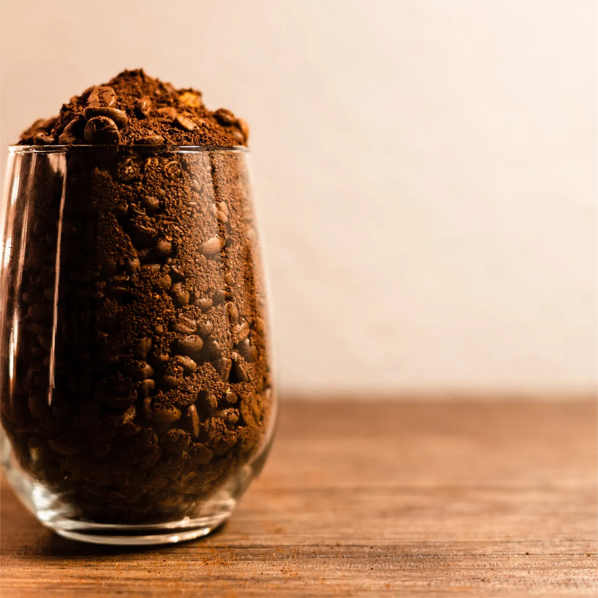 Reuse Leftover Coffee Grounds