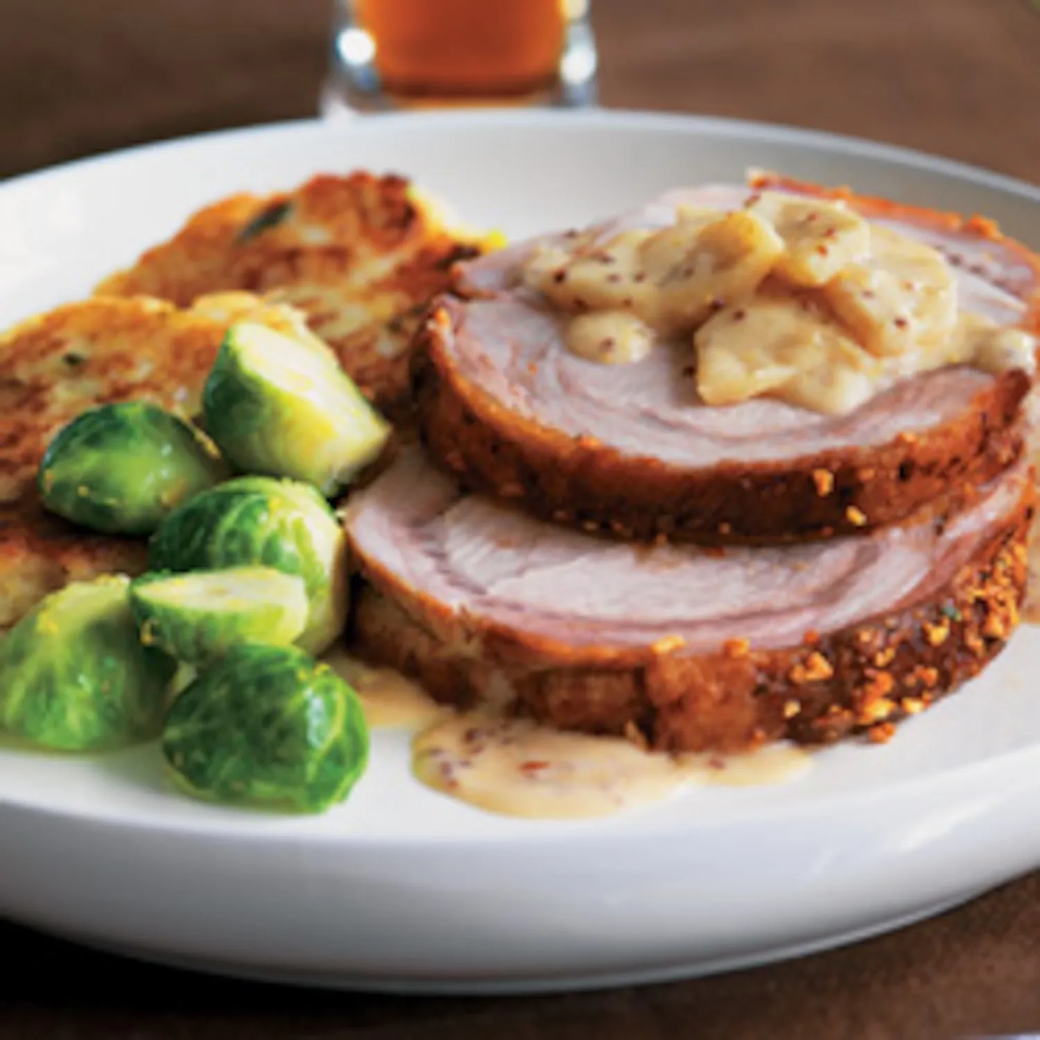 Roast Pork with Cider Sauce