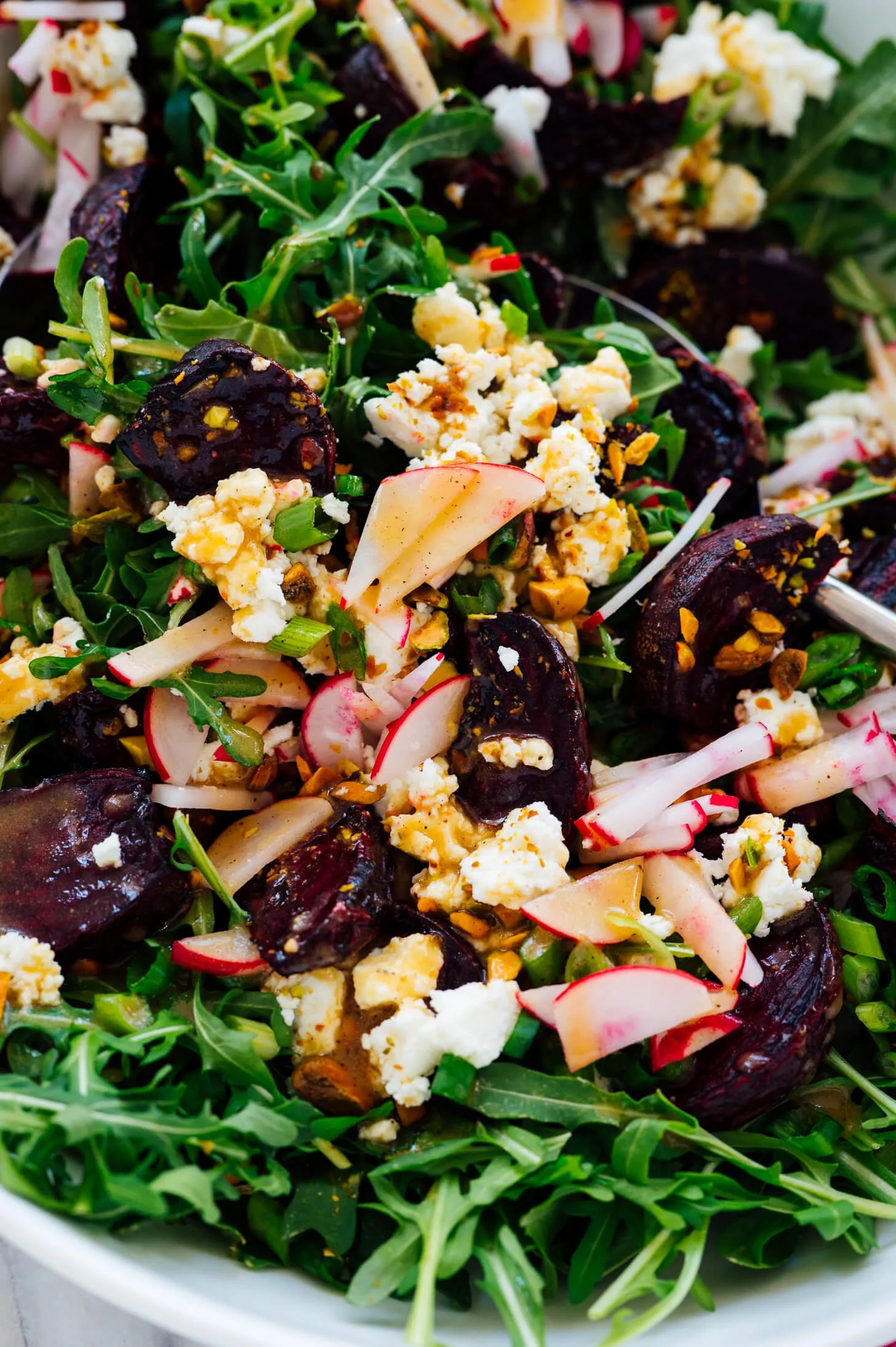 Roasted Beet Salad with Blue Cheese