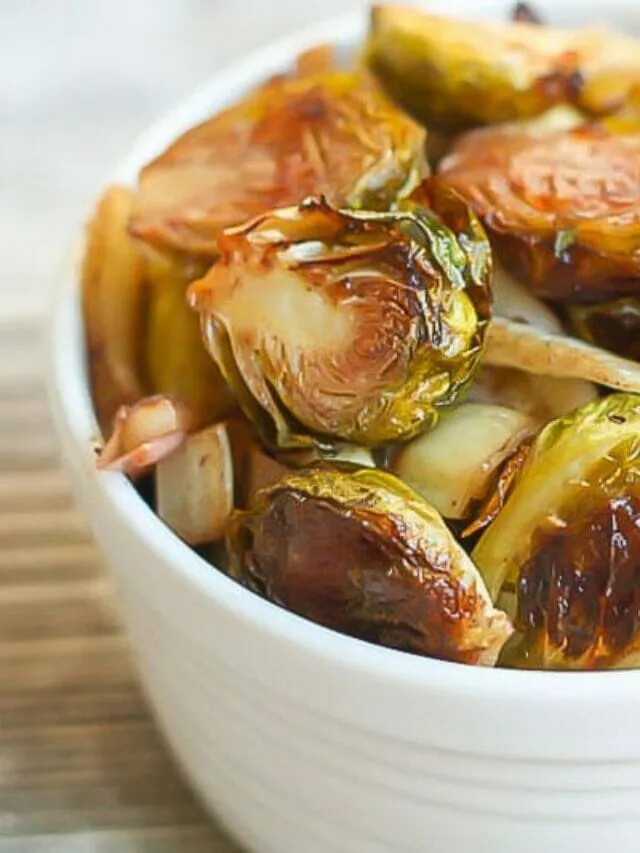 Roasted Brussels Sprouts, Fennel, and Leeks