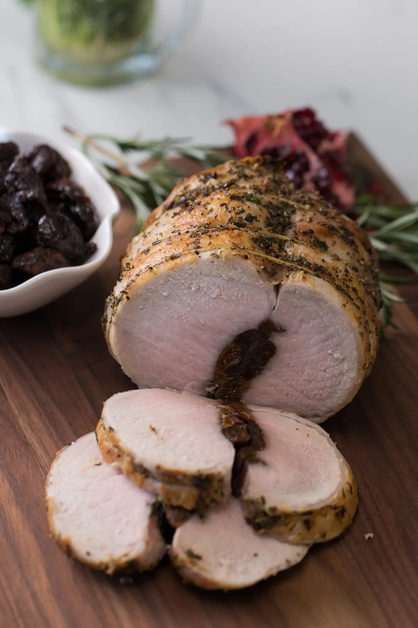 Roasted Pork Loin with Dried Fruit