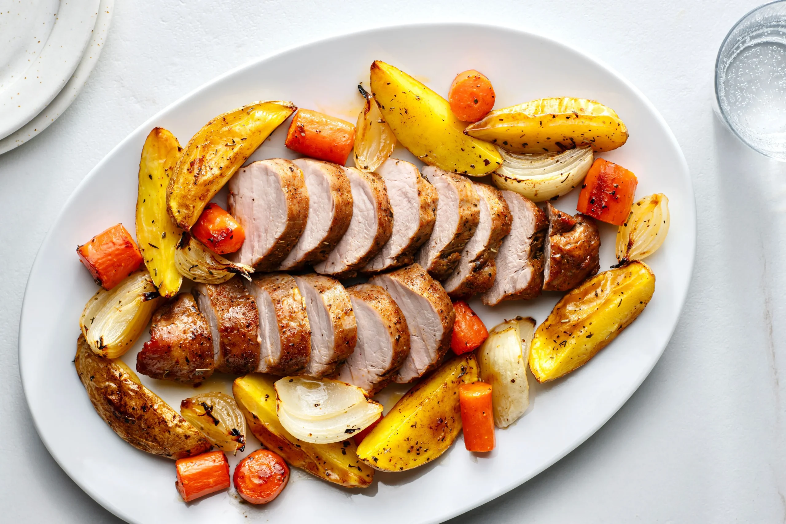 Roasted Pork Tenderloin and Vegetables