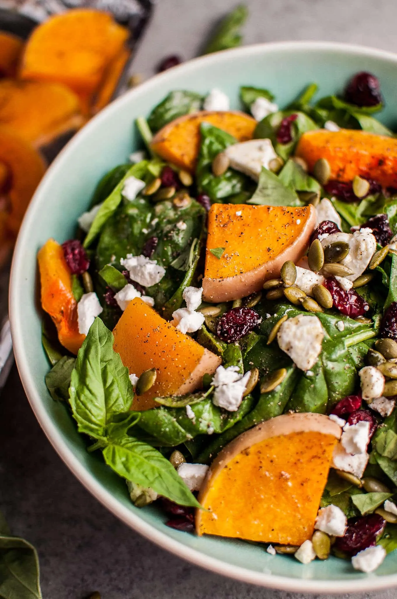 Roasted Squash and Goat Cheese Salad