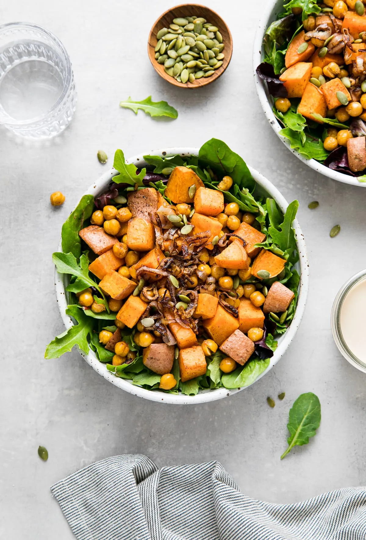 Roasted Sweet Potato and Mango Salad