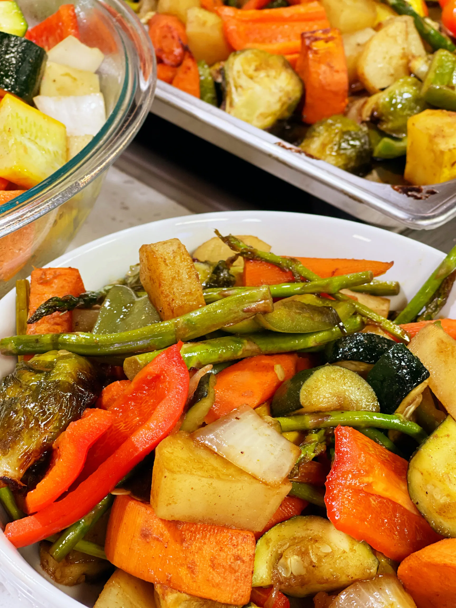 Roasted Vegetables with Balsamic