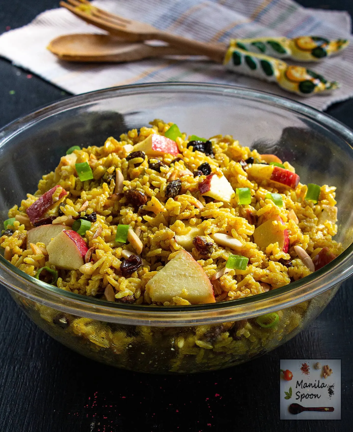 Robb's Curried Rice with Apricots and Almonds