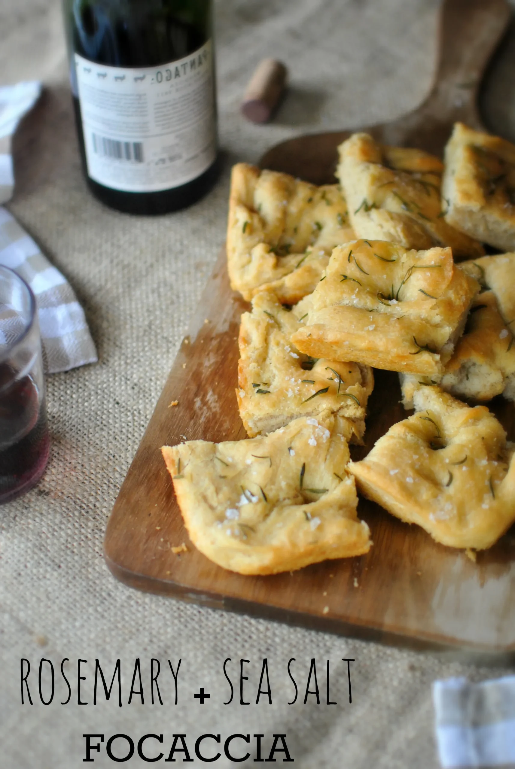 Rosemary and Sea Salt Focaccia