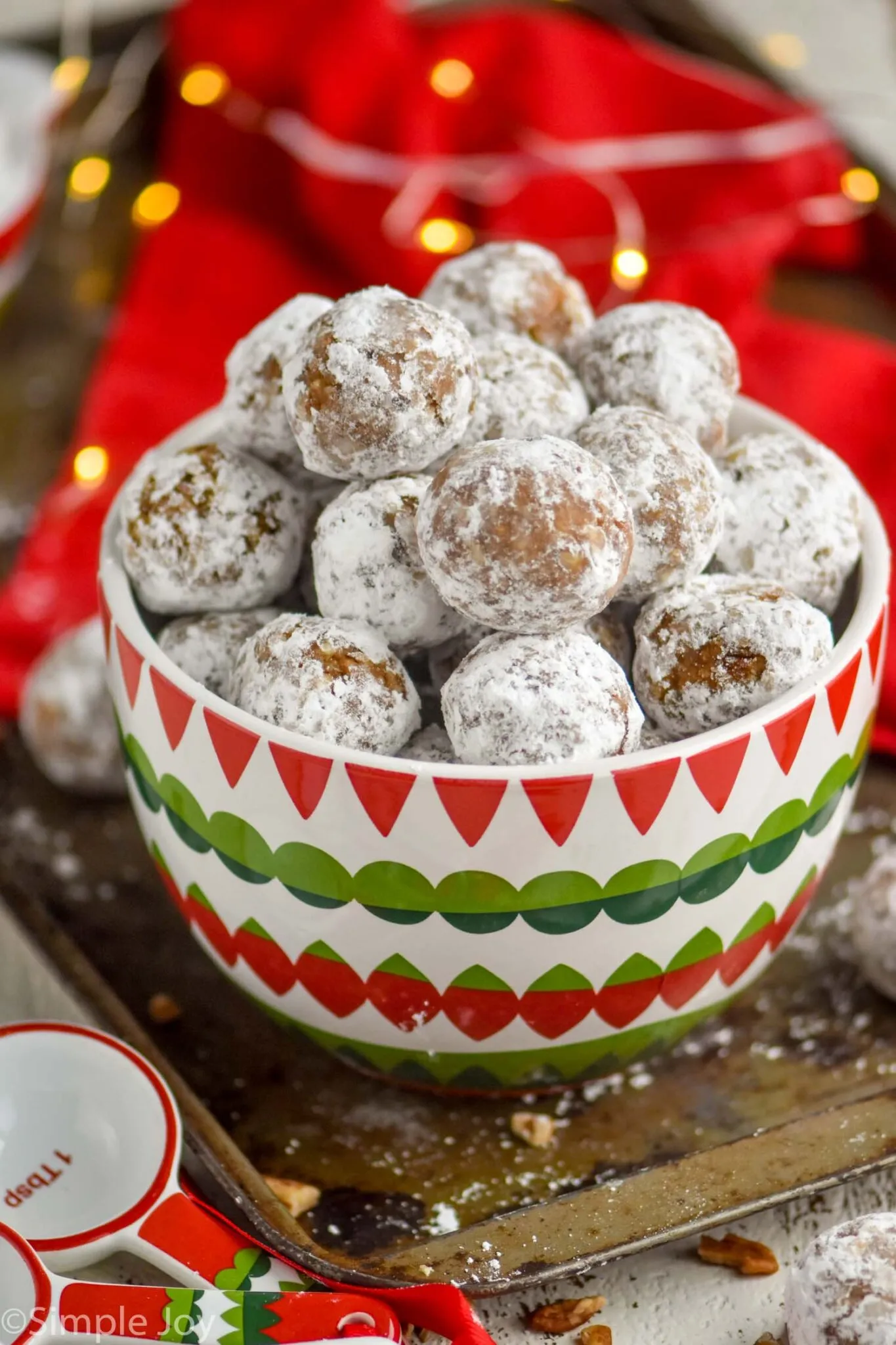 Rum Balls Scotch Cookie