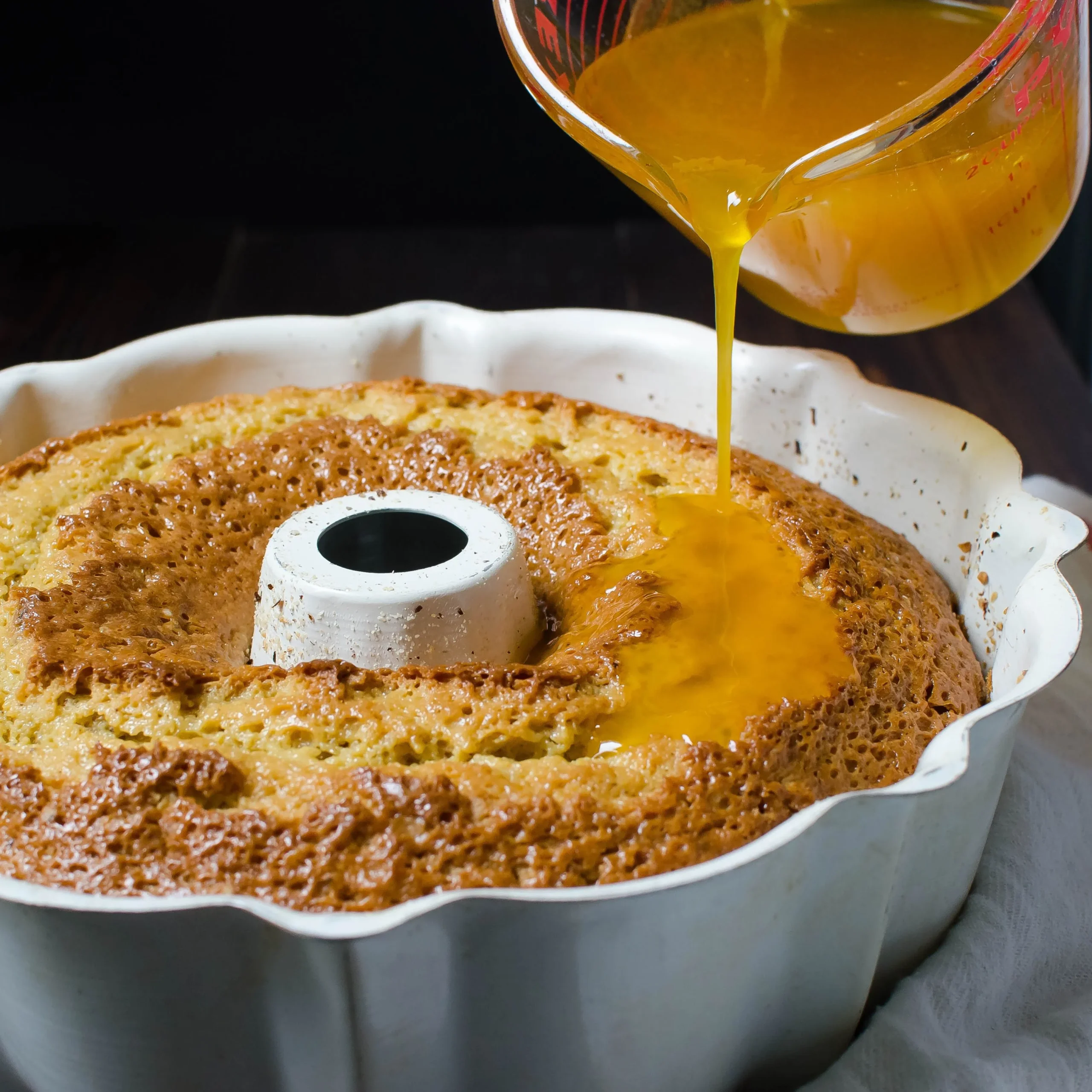 Rum Passion Fruit Cake