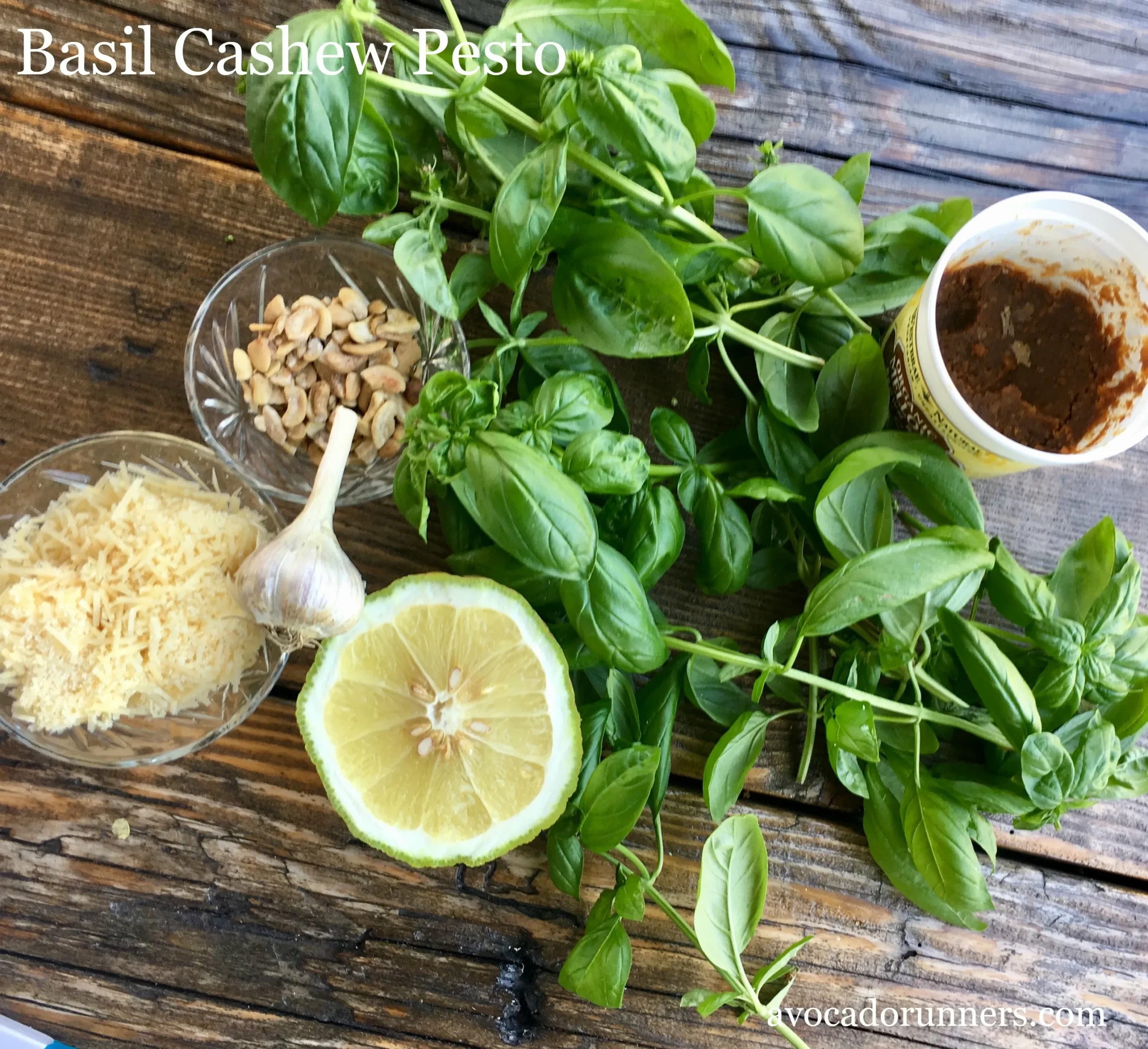 Runner Food Basil Pesto