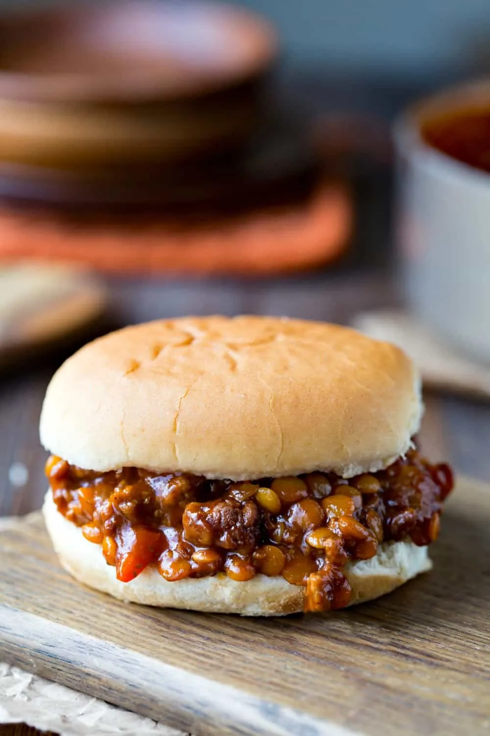 SC Beef Lentil BBQ Sloppy Joes