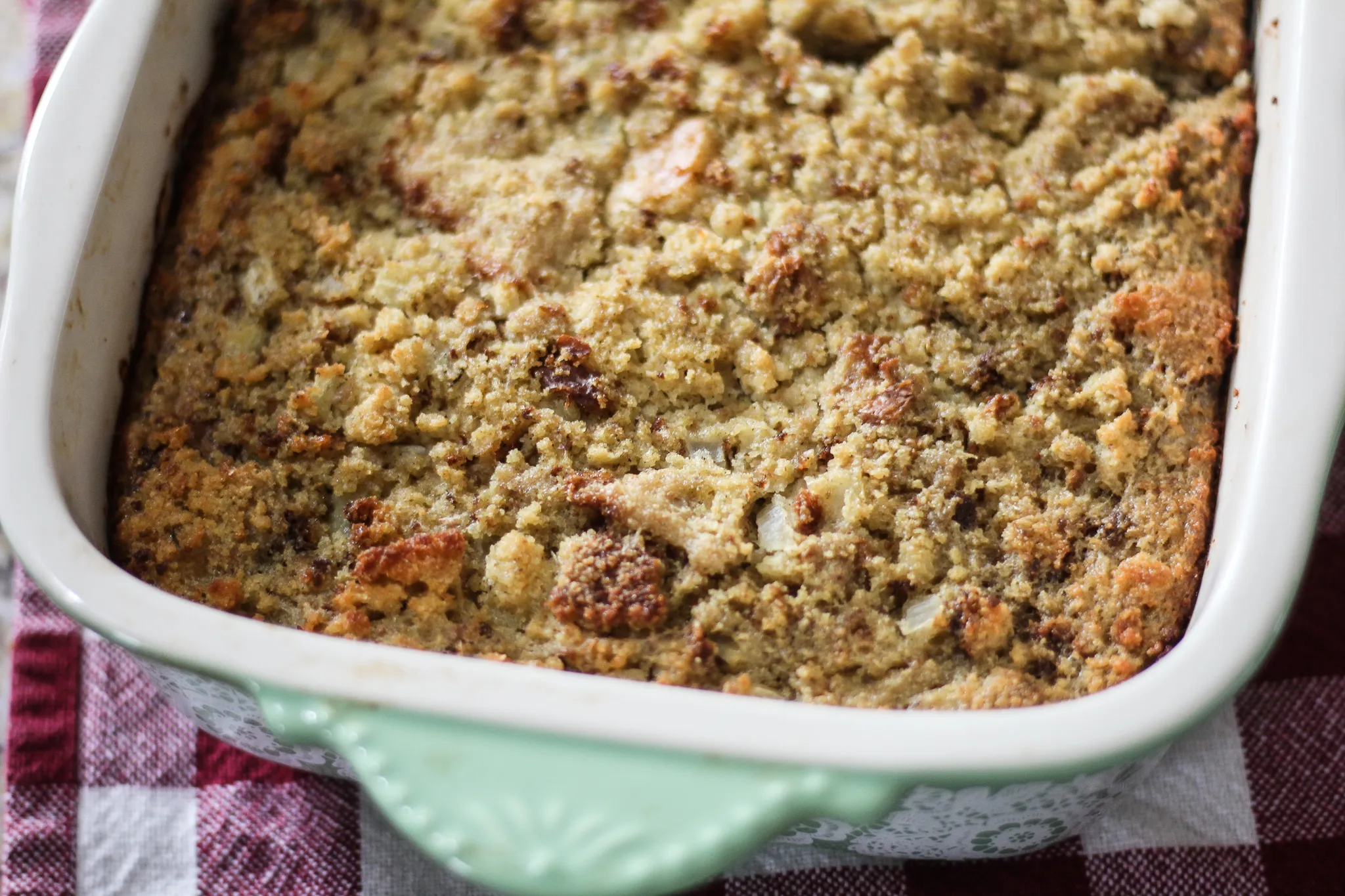 Sage and Corn Bread Stuffing