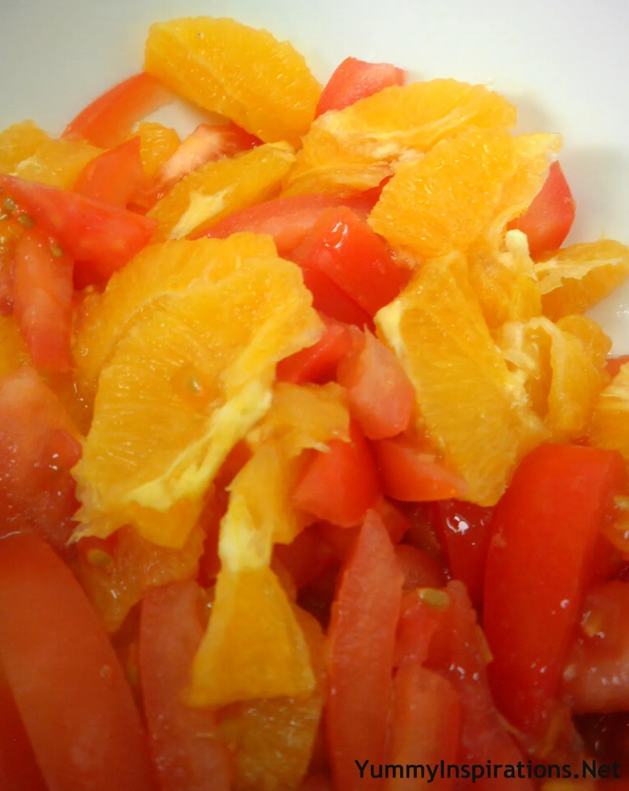 Salad Tomato and Orange
