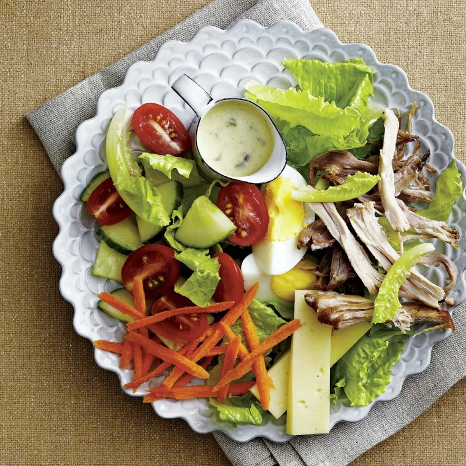 Salade Mexicaine au Porc Effiloché