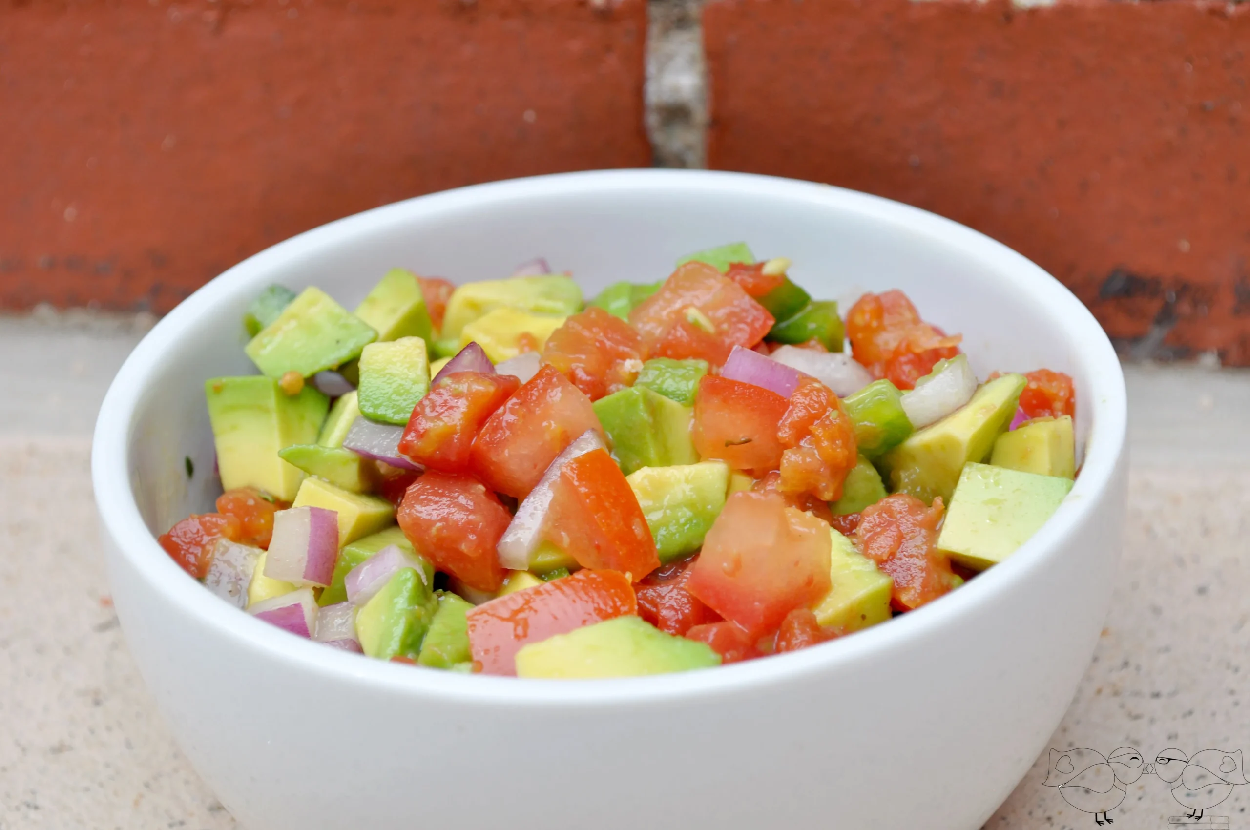 Salsa Tomato and Avocado