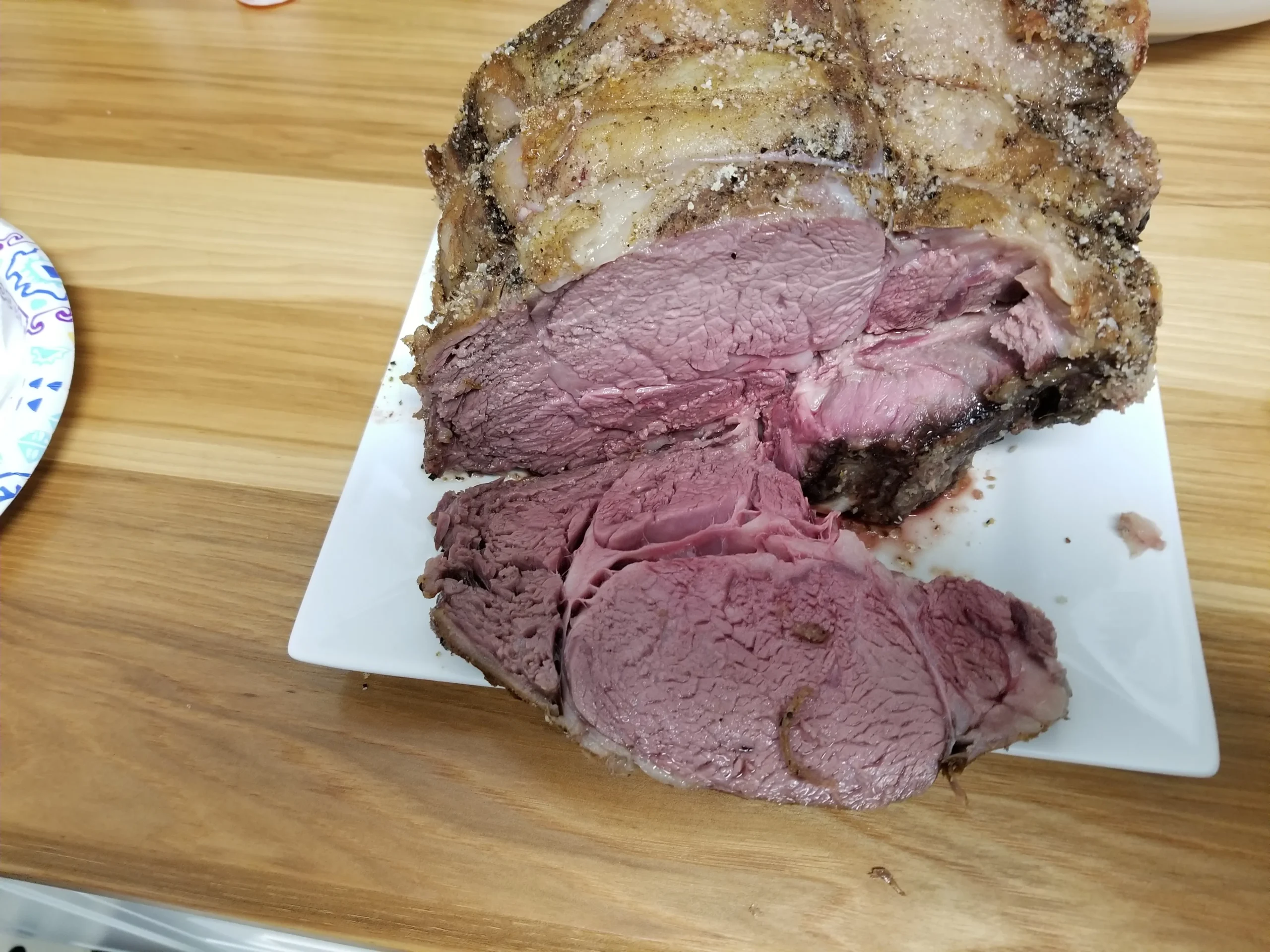 Salt Encrusted Prime Rib