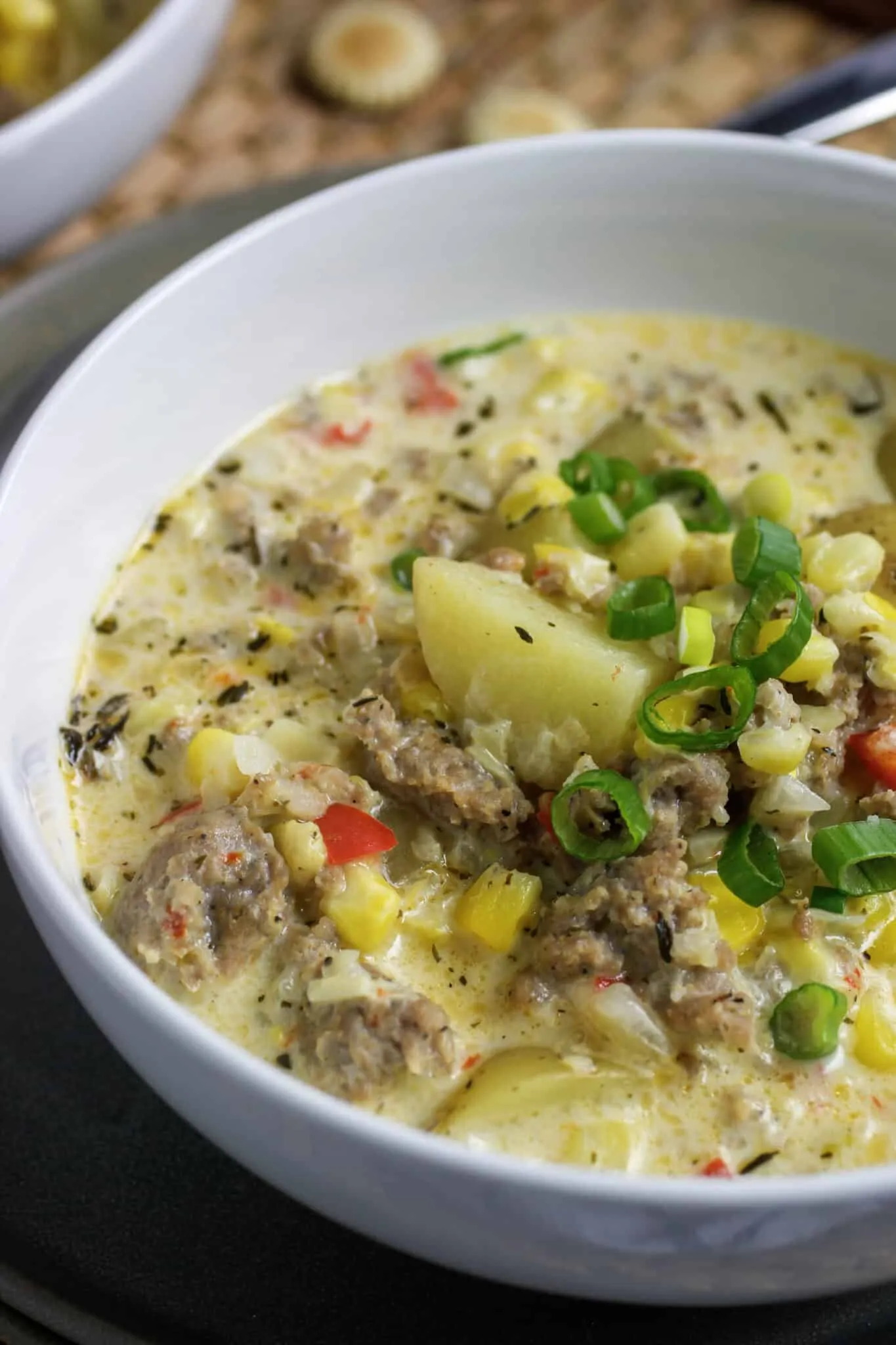 Sausage and Corn Chowder