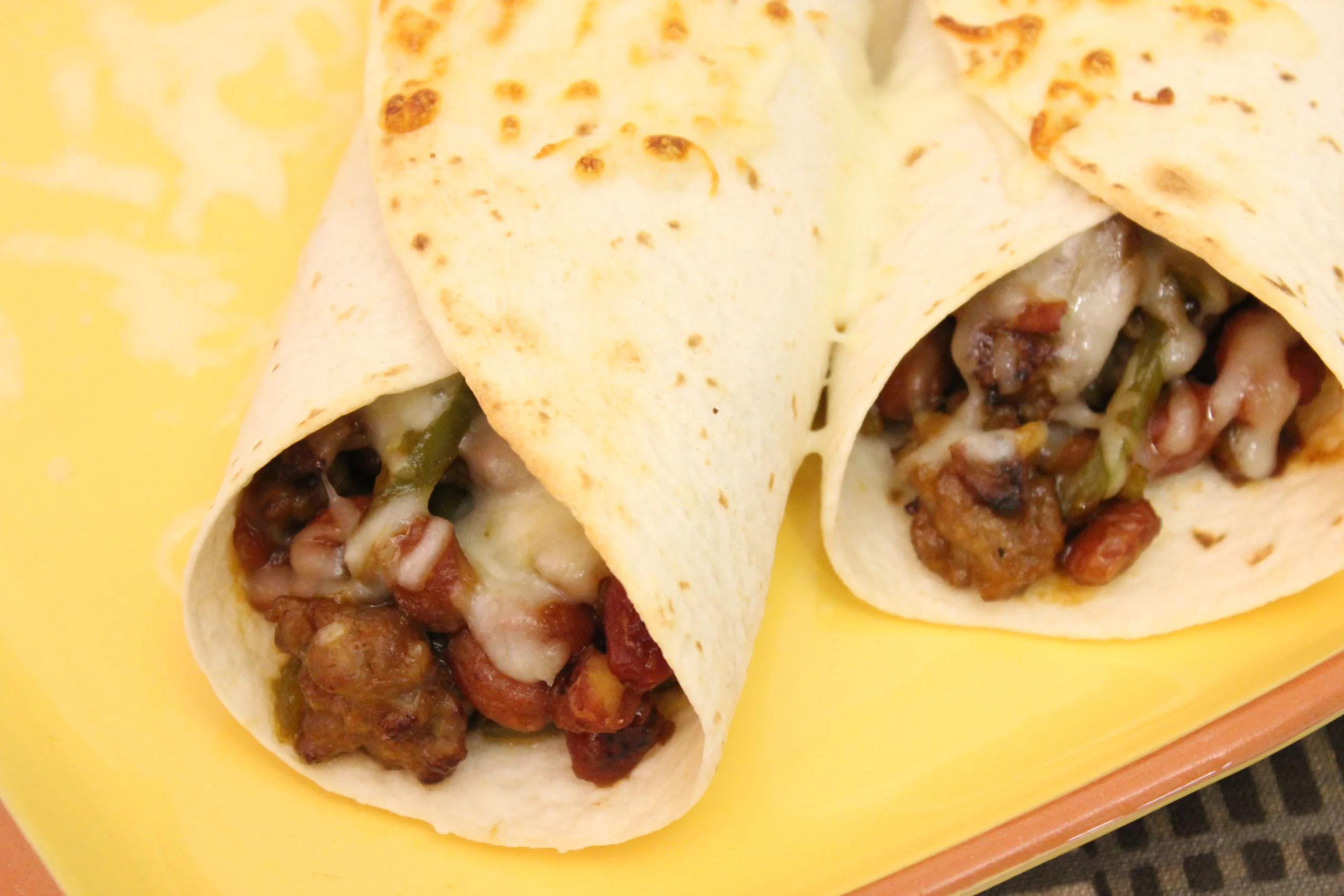 Sausage and Meat Wrap
