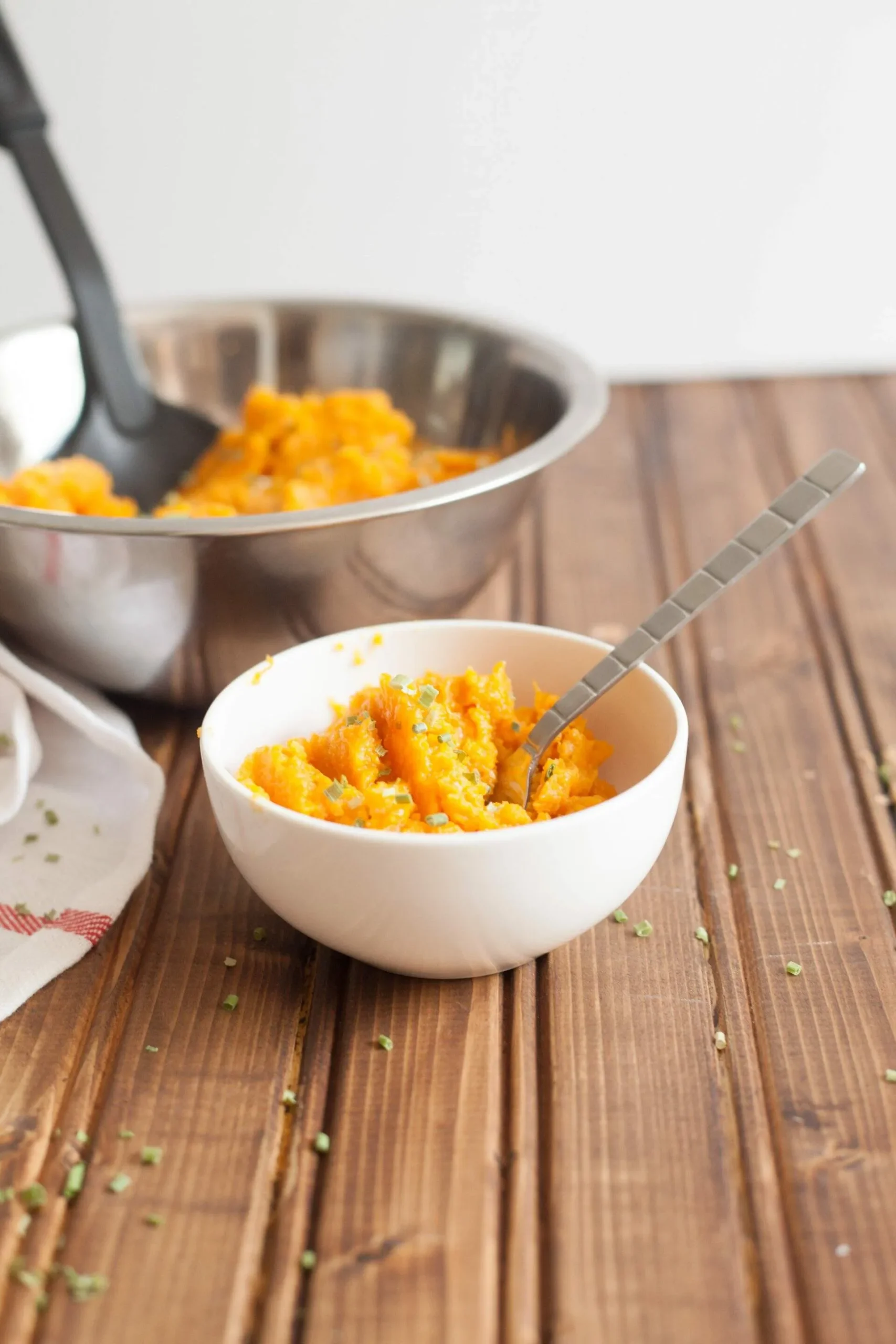 Savoury Mashed Sweet Potatoes