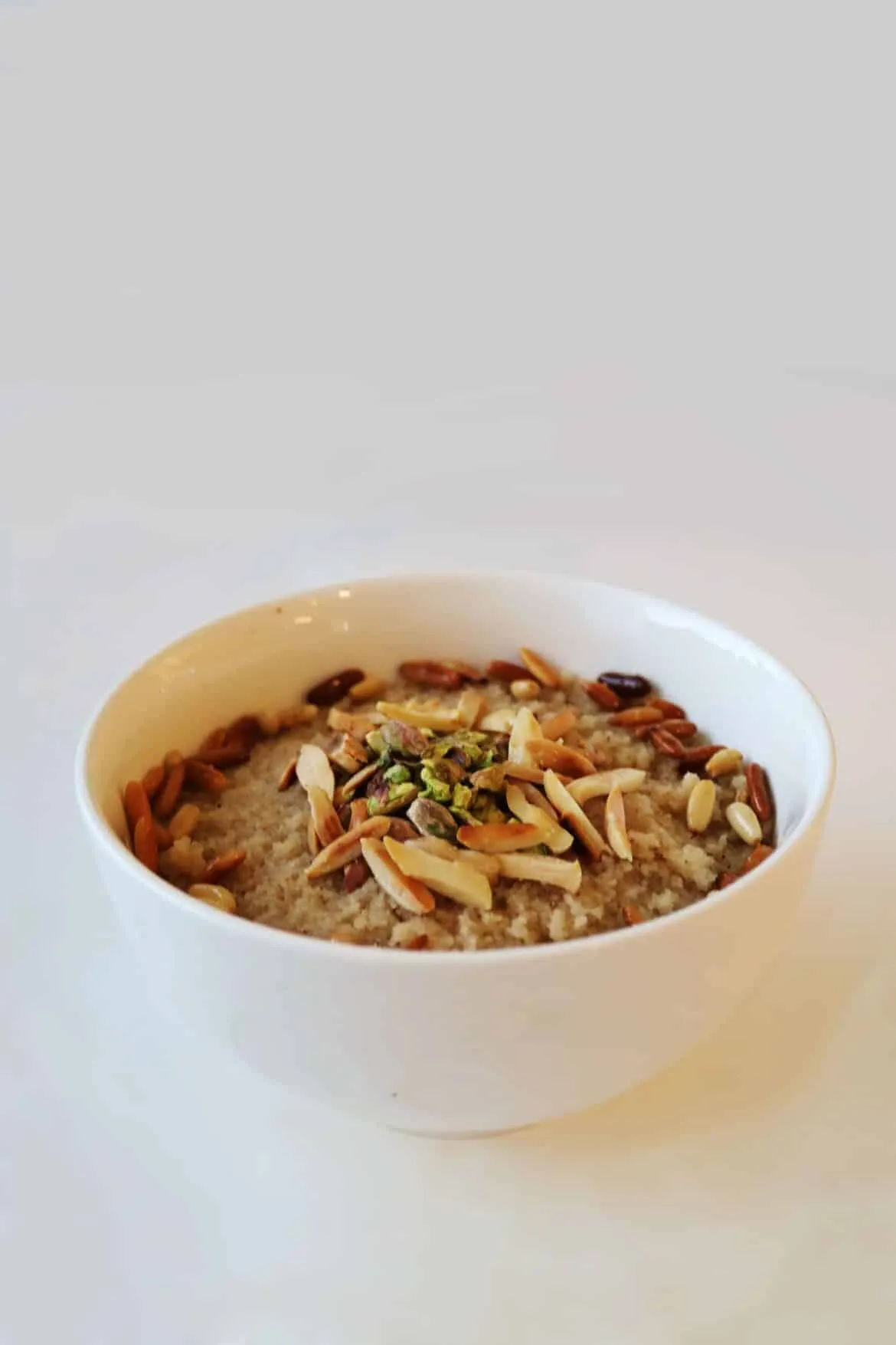 Semolina Pudding Syrian Mamouniyeh