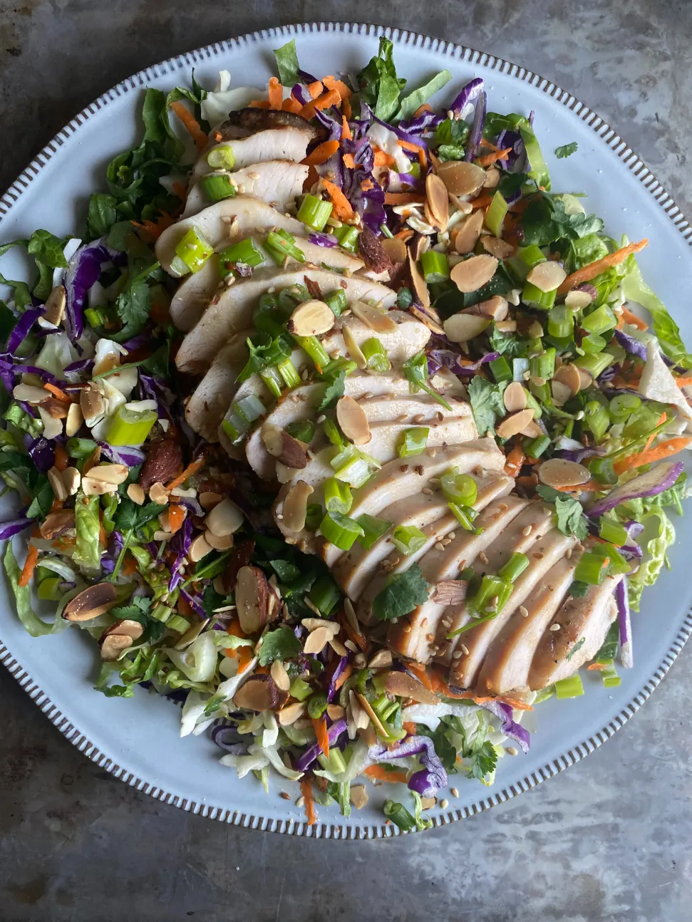 Sesame Chopped Chicken Salad