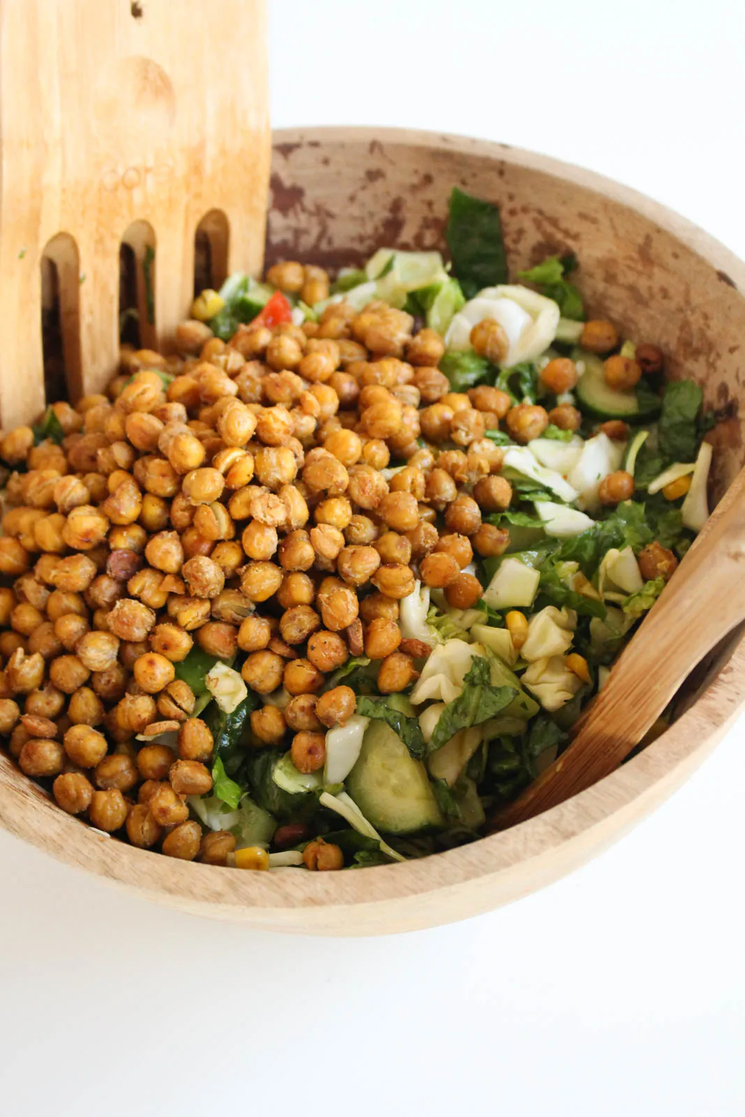 Sesame Ginger Chickpea Salad