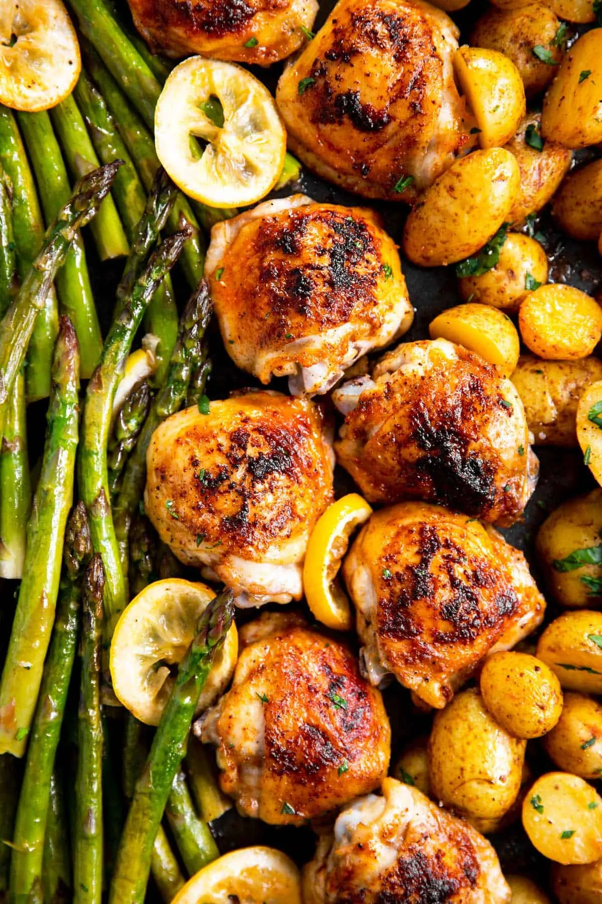 Sheet Pan Chicken and Asparagus