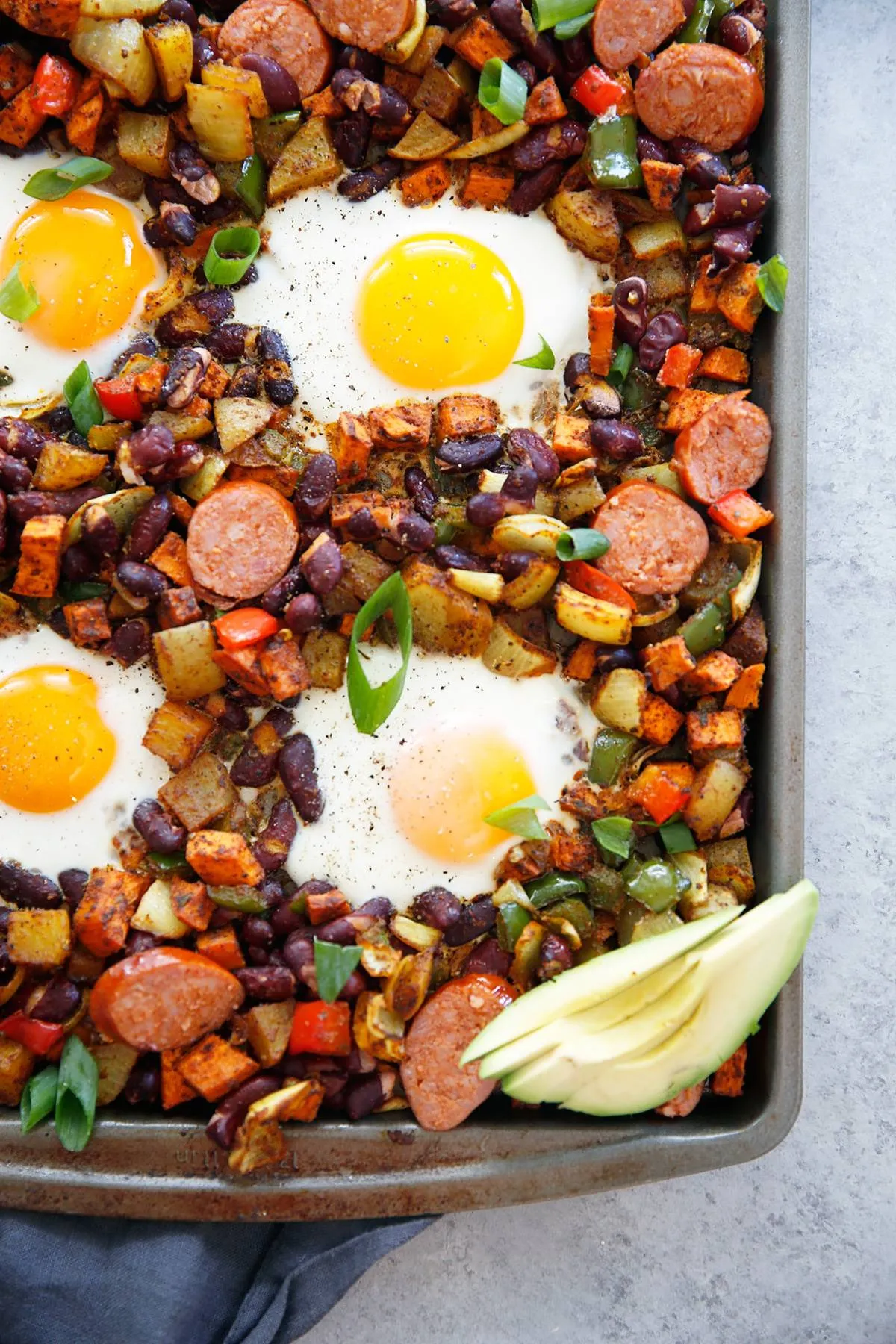 Sheet Pan Chorizo Egg Bake