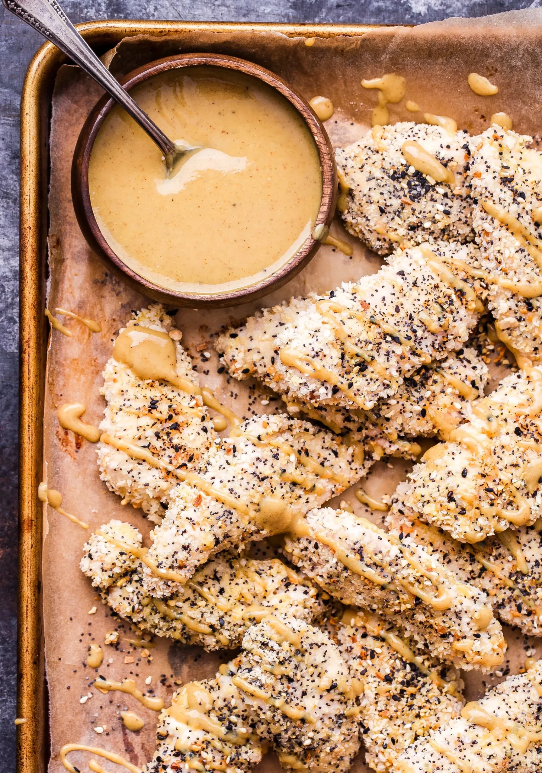 Sheet Pan Everything Bagel Chicken