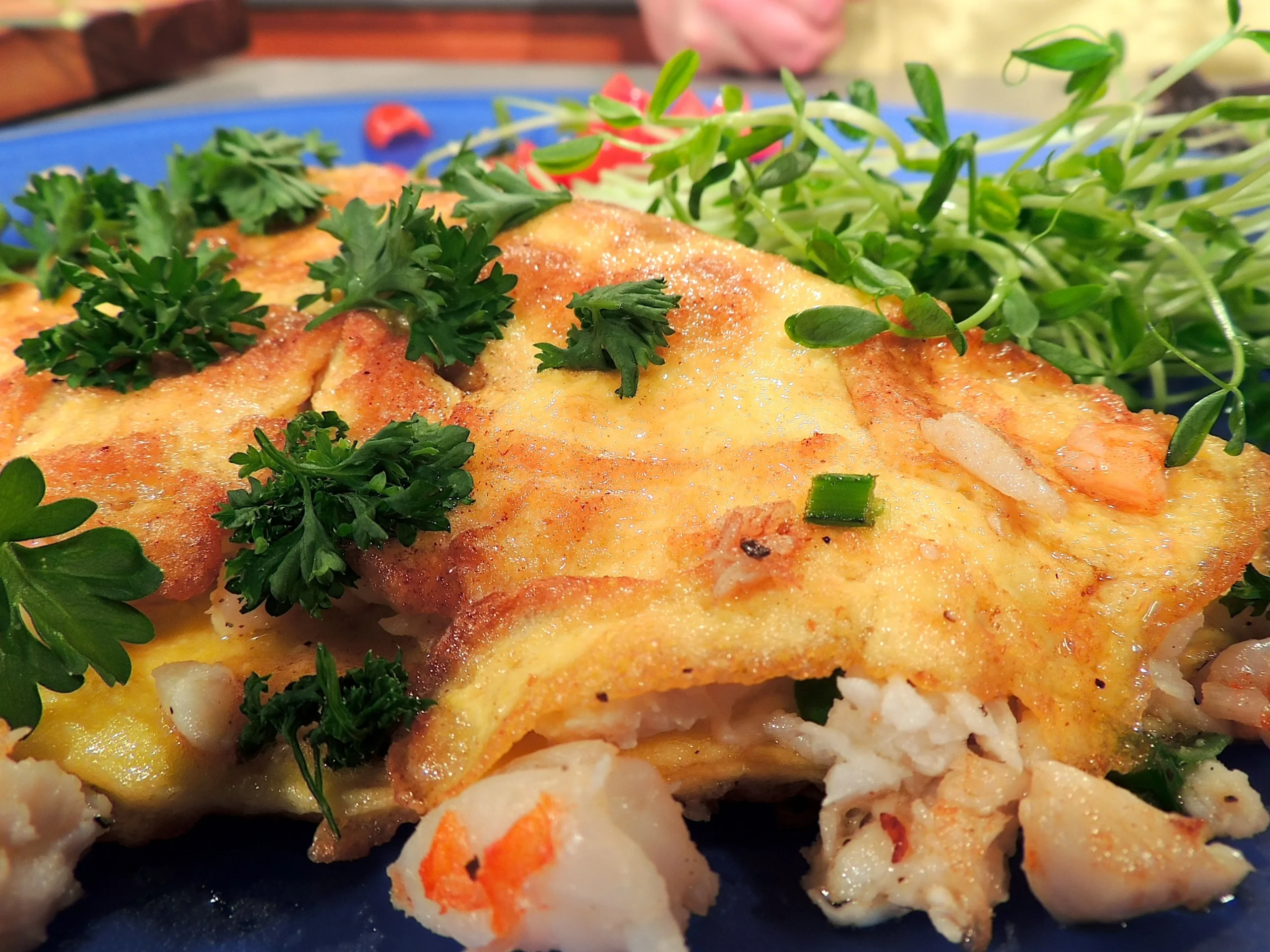 Shrimp Filling for Omelets