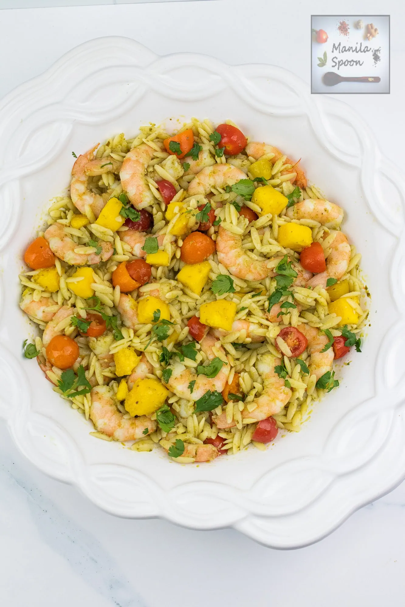 Shrimp and Mango Pasta Salad