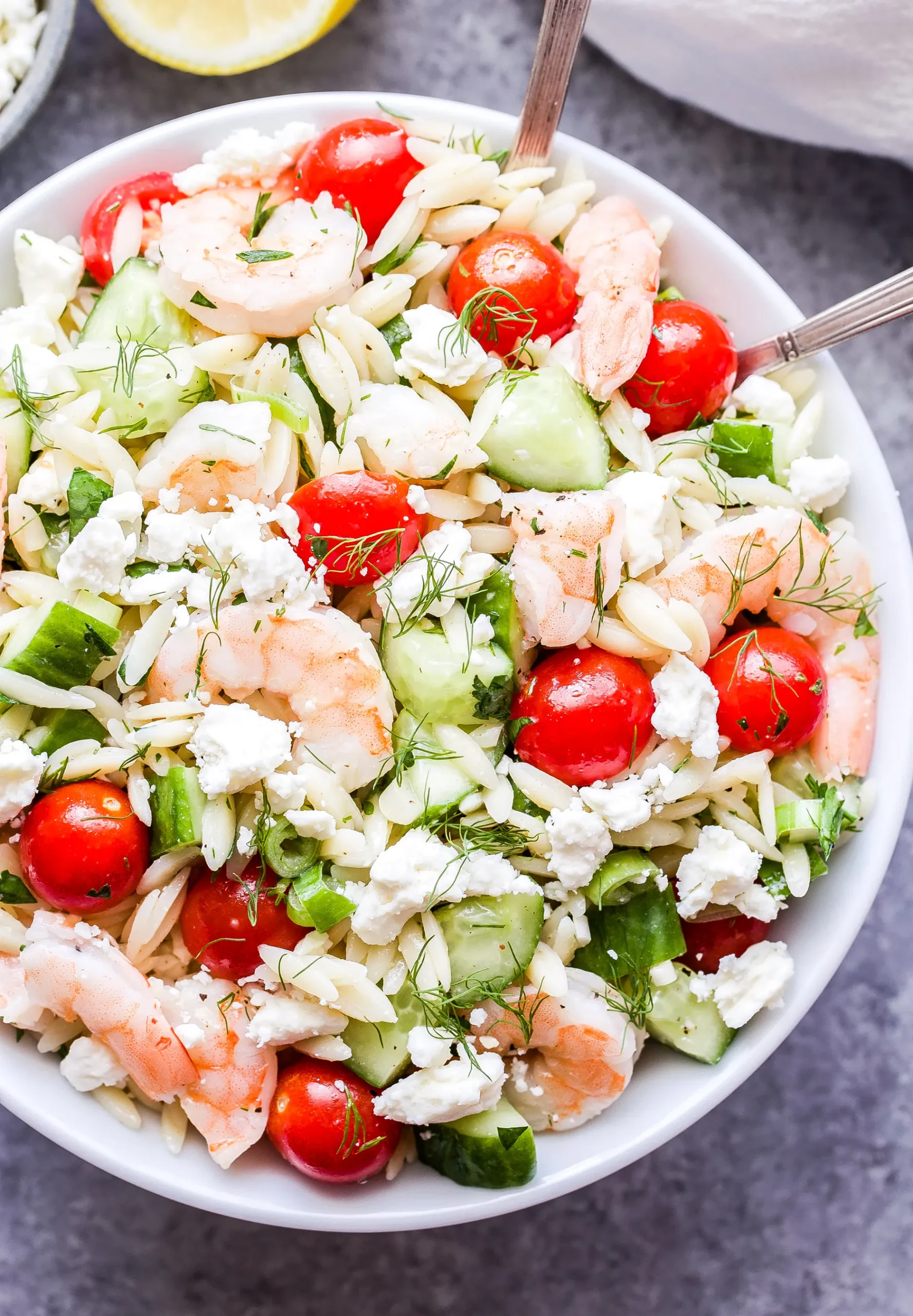 Shrimp and Orzo Salad
