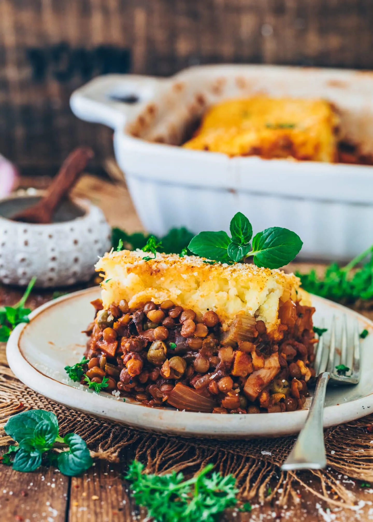 Simple Vegan Shepherd's Pie