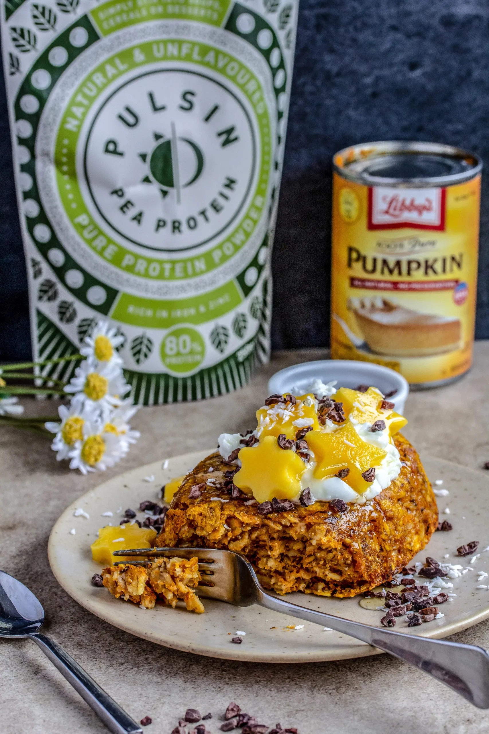 Single Serve Pumpkin Baked Oats