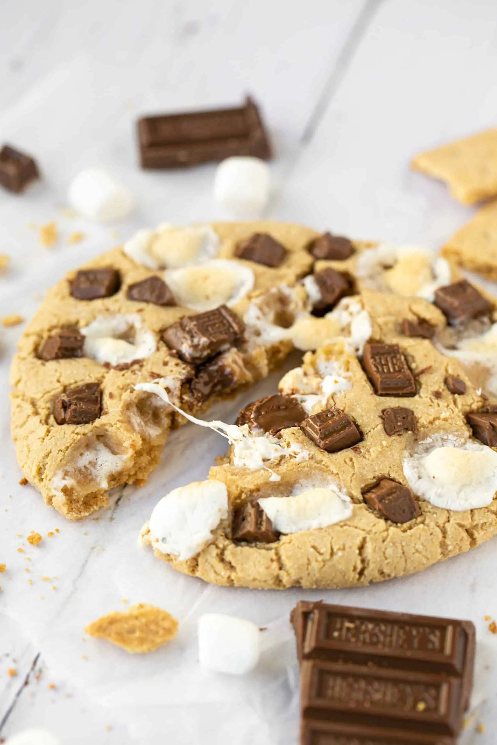 Single Serving Jumbo S'mores Cookie Healthy Gluten Free