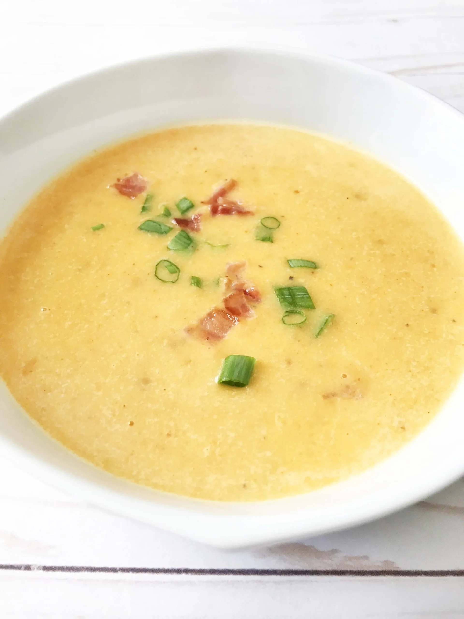 Skinny Beer Cheese Soup