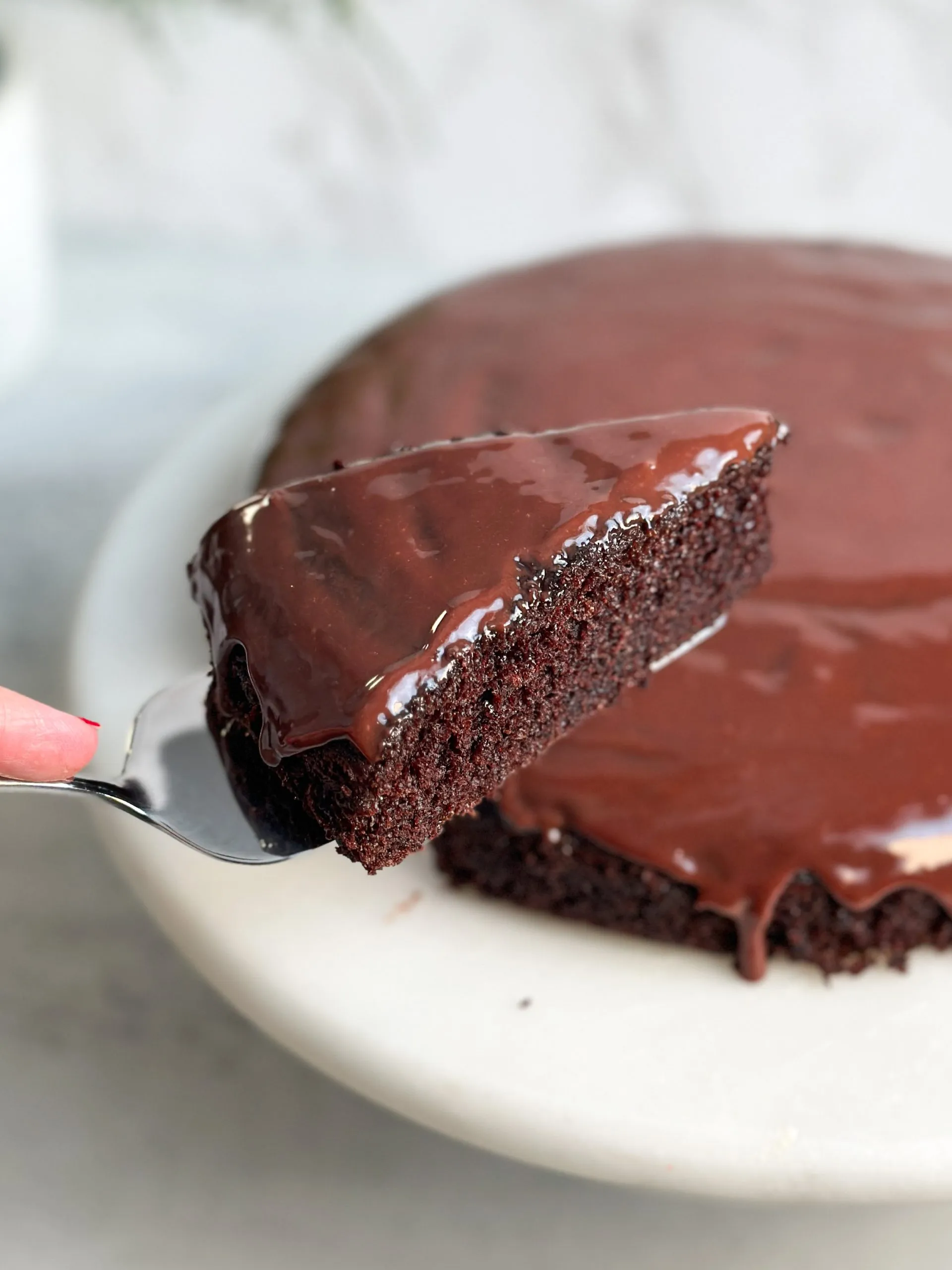Slightly Homemade Chocolate Cake