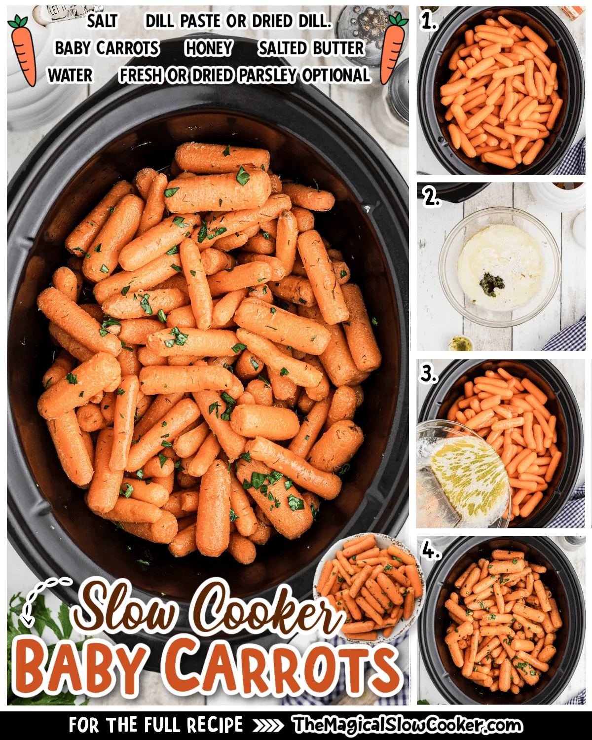 Slow Cooker Baby Carrots