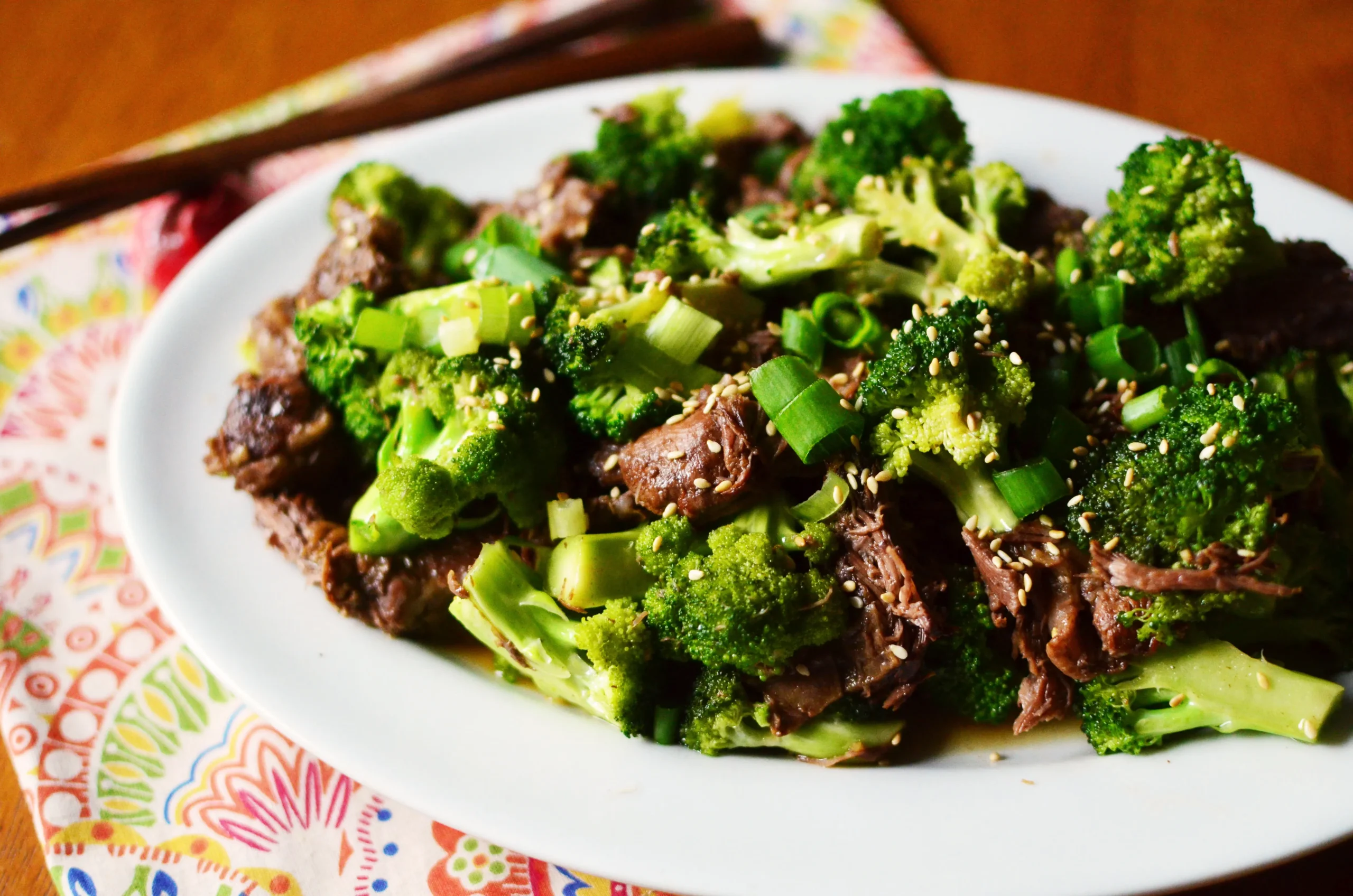 Slow Cooker Beef Broccoli